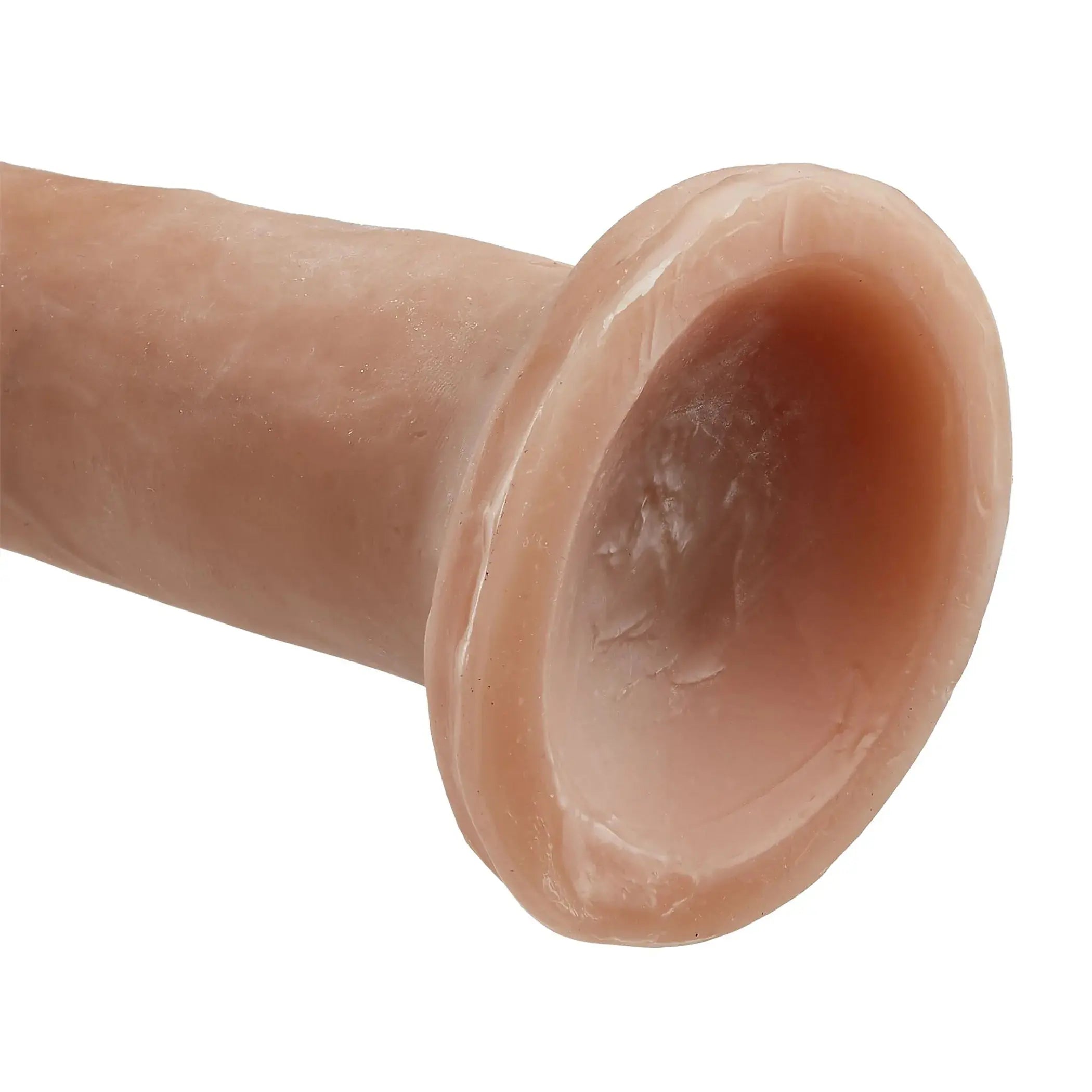 CLOUD 9 DUAL DENSITY DILDO TOUCH 7IN W/ NO BALLS TAN/ MOCHA Cloud 9 Novelties
