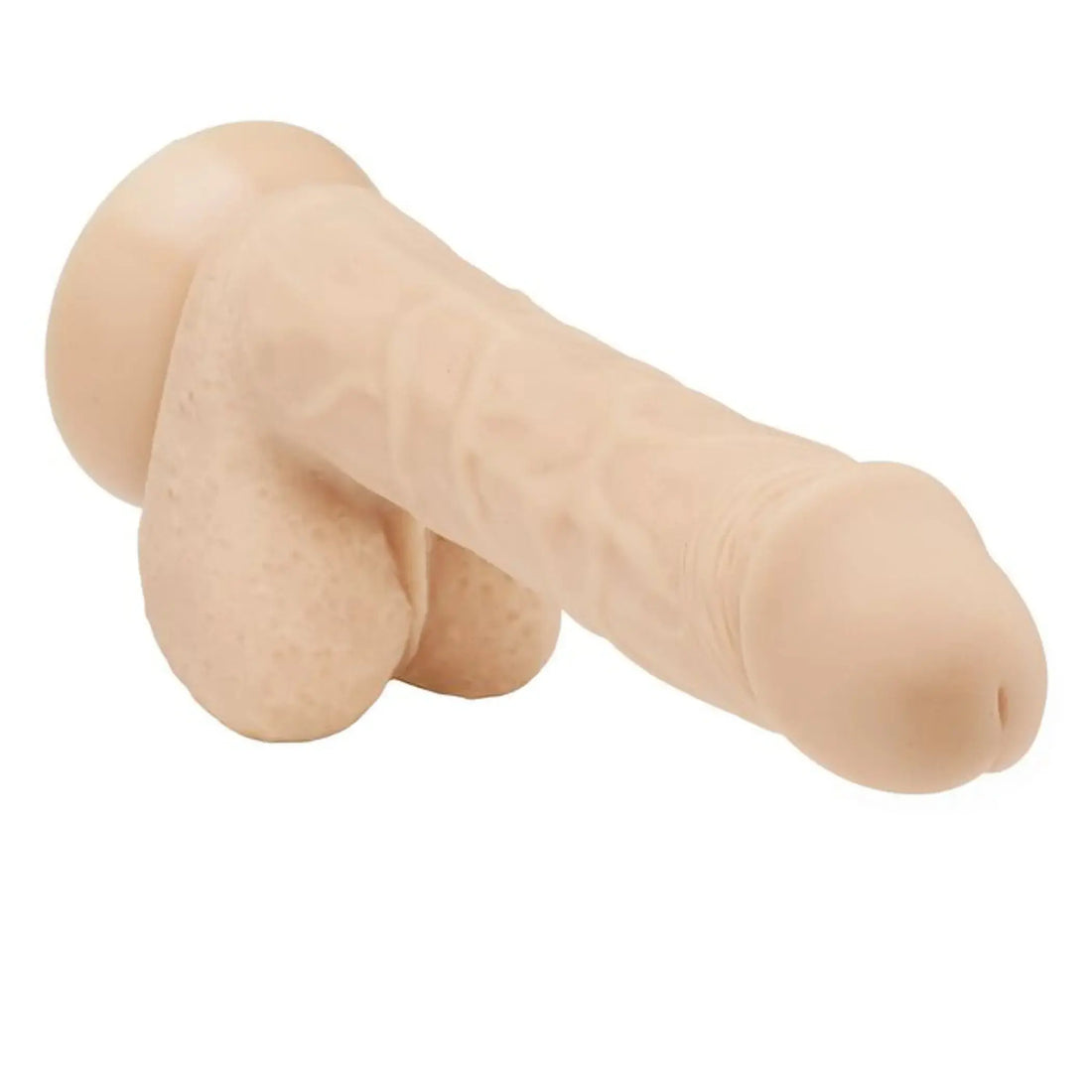 CLOUD 9 PRO SENSUAL 7 PREMIUM SILICONE DONG W/ C RINGS LIGHT " Cloud 9 Novelties