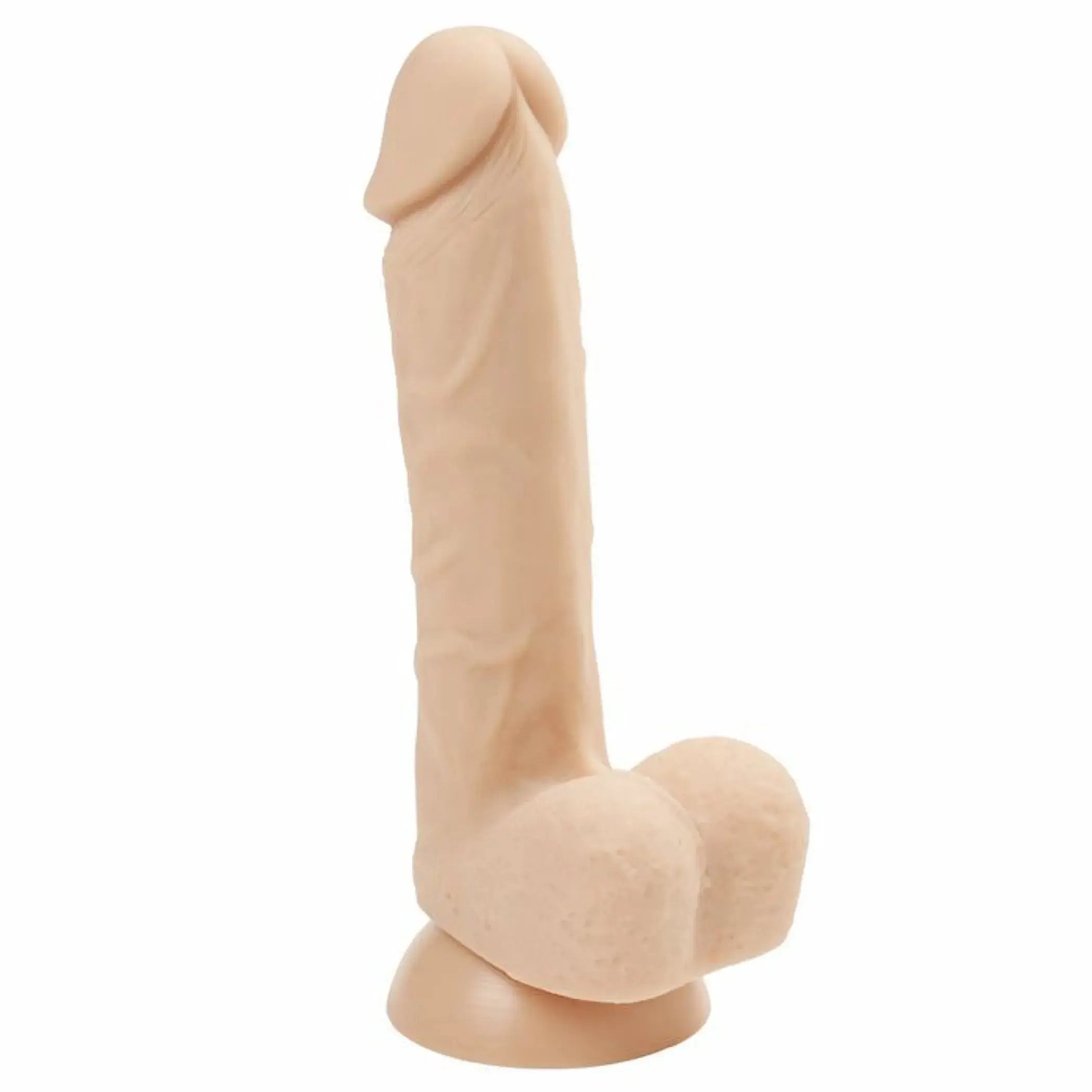 CLOUD 9 PRO SENSUAL 7 PREMIUM SILICONE DONG W/ C RINGS LIGHT " Cloud 9 Novelties