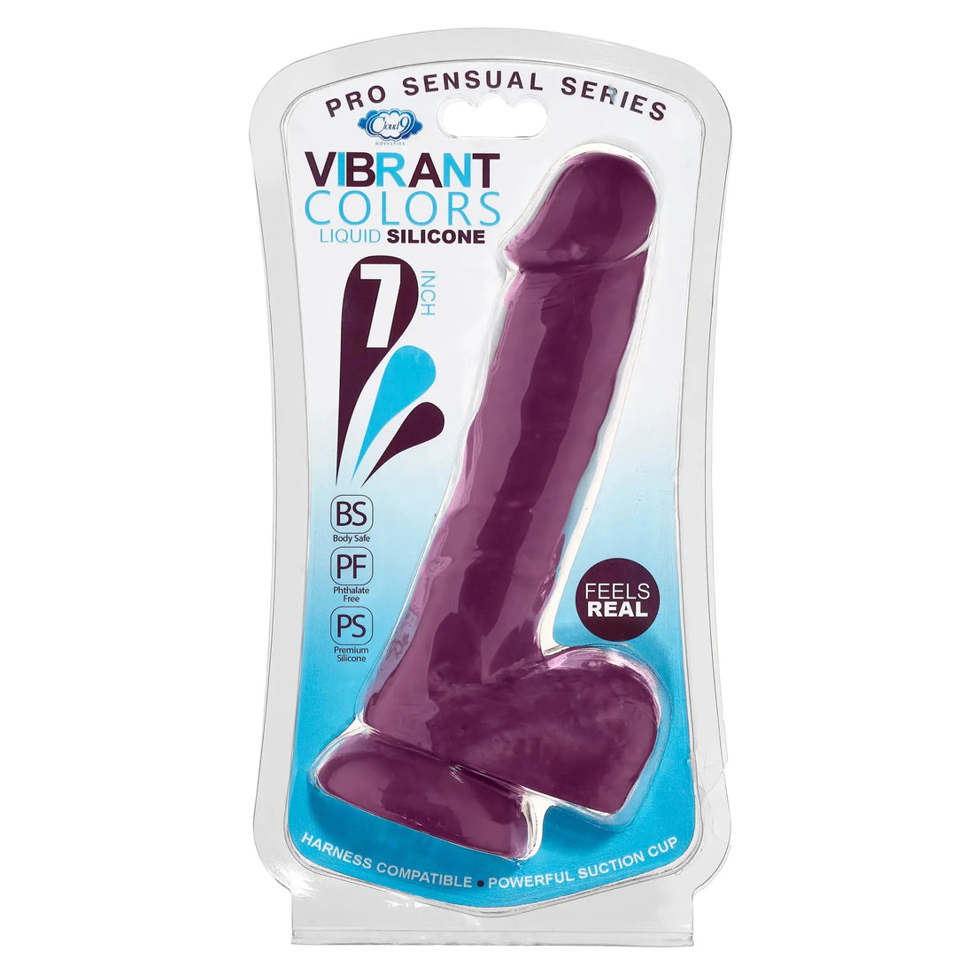 CLOUD 9 VIBRANT COLORS 7 PLUM PRO SENSUAL LINE " Cloud 9 Novelties