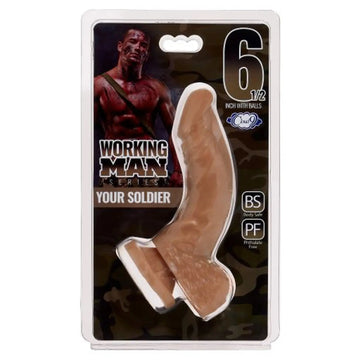 CLOUD 9 WORKING MAN 6.5 TAN YOUR SOLDIER " Cloud 9 Novelties