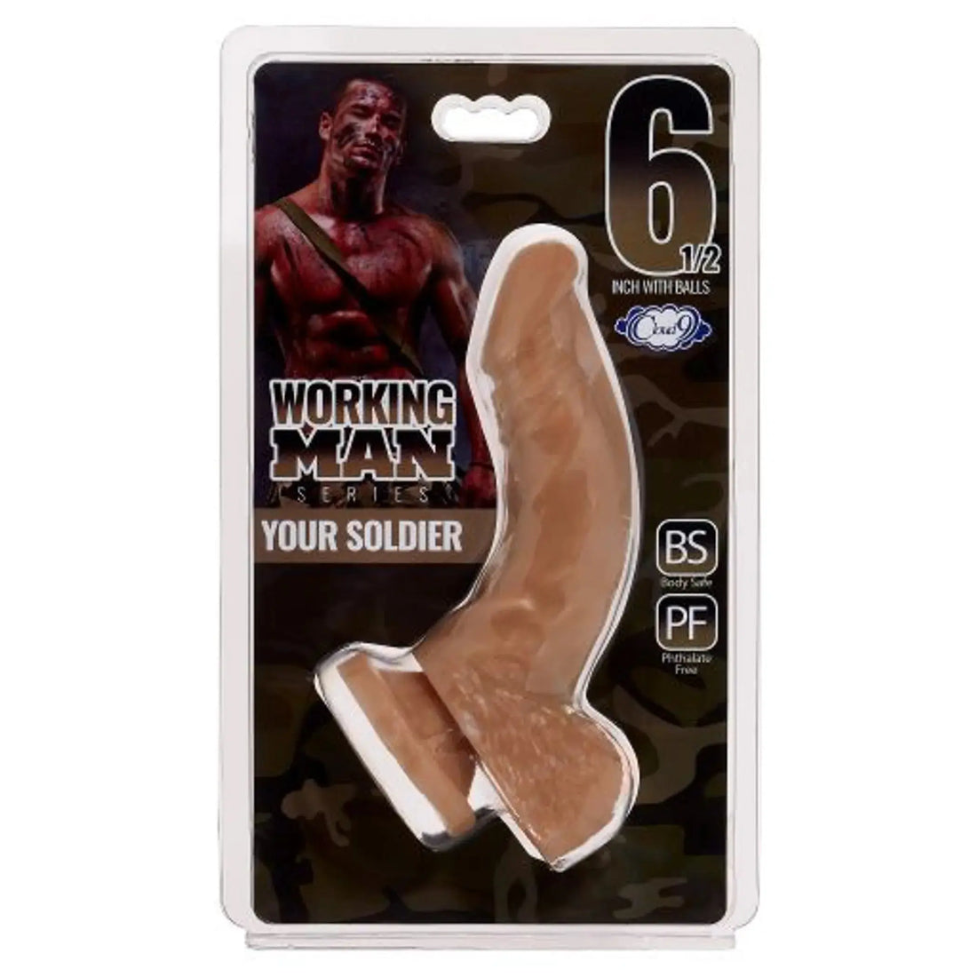 CLOUD 9 WORKING MAN 6.5 TAN YOUR SOLDIER " Cloud 9 Novelties