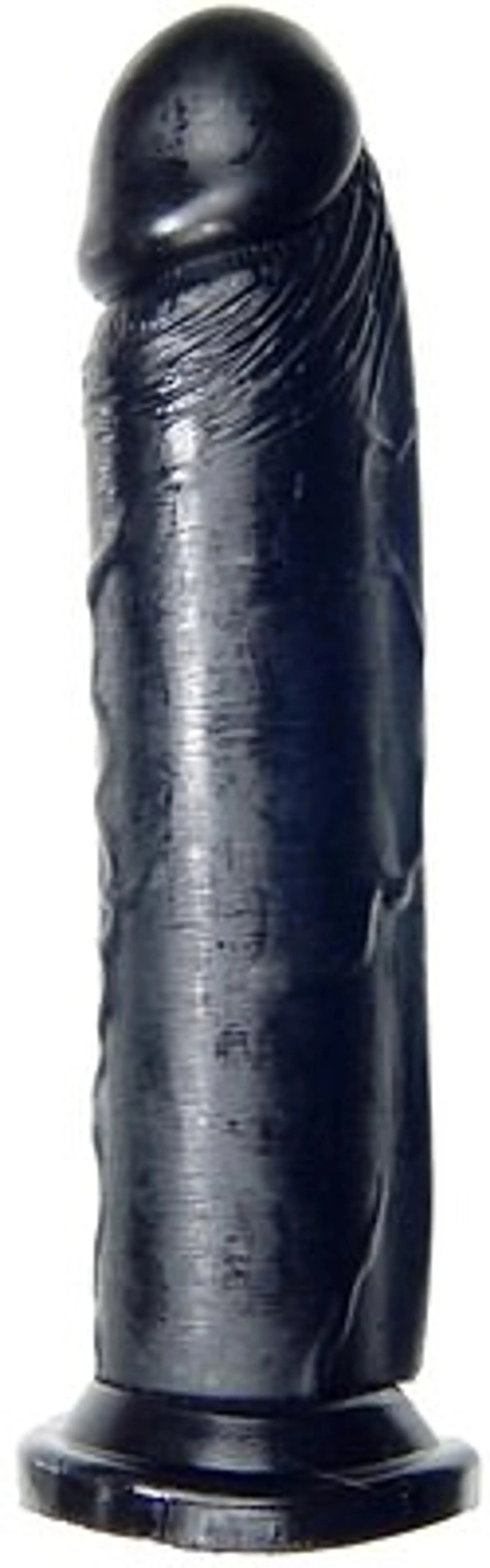 COCK 8IN BLACK W/SUCTION CUP SI Novelties