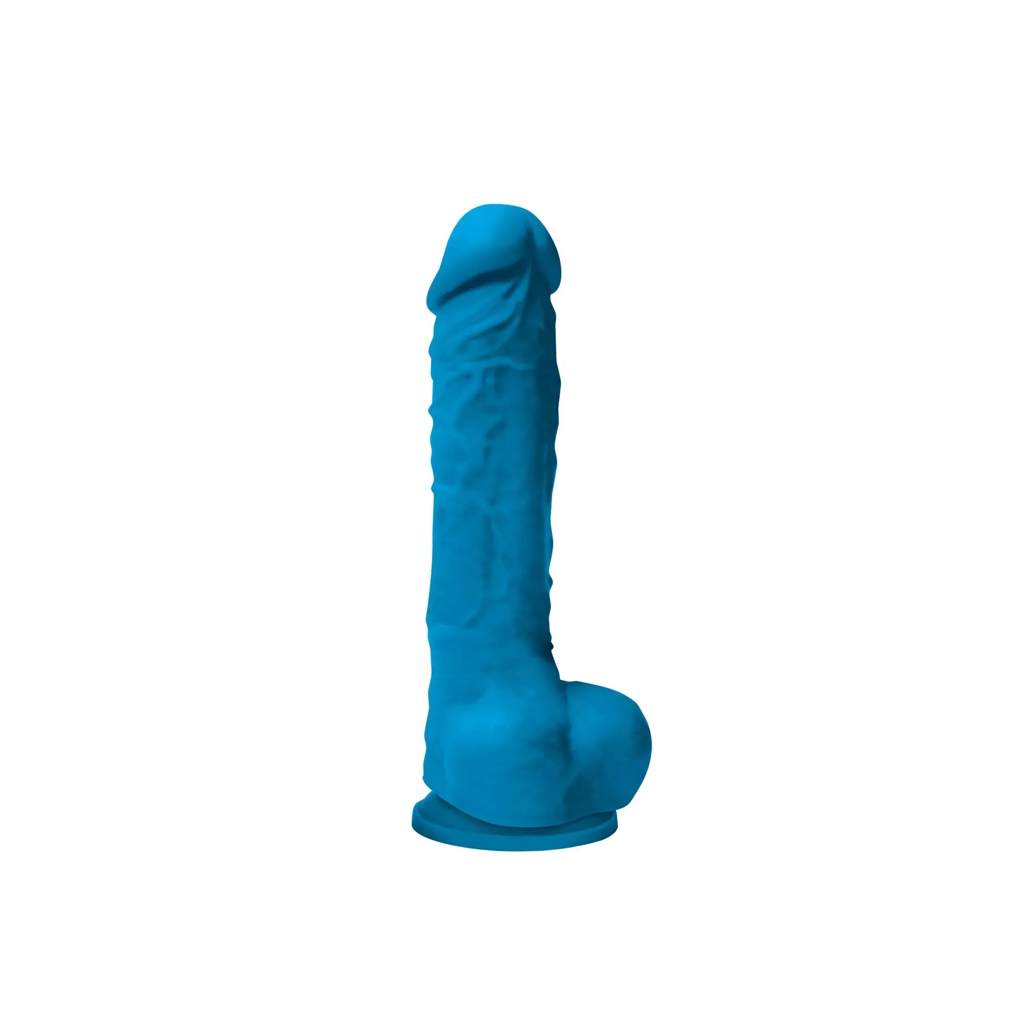 COLOURS PLEASURES 5IN DILDO BLUE NS Novelties