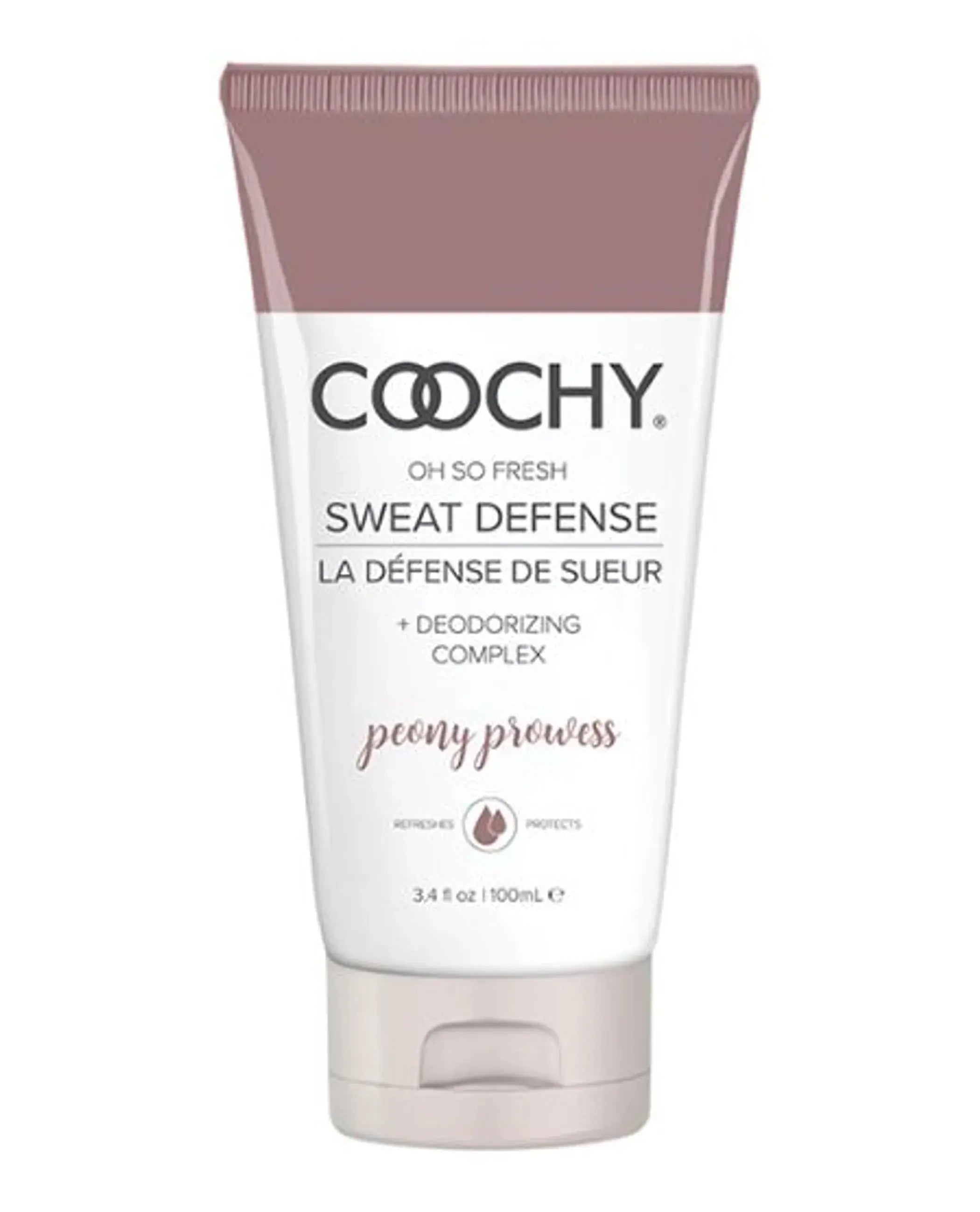 COOCHY SWEAT DEFENSE LOTION PEONY PROWESS 3.4 FL OZ Classic Brands