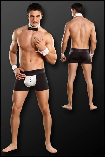 COSTUME BUTT-LER BLACK Male Power Lingerie