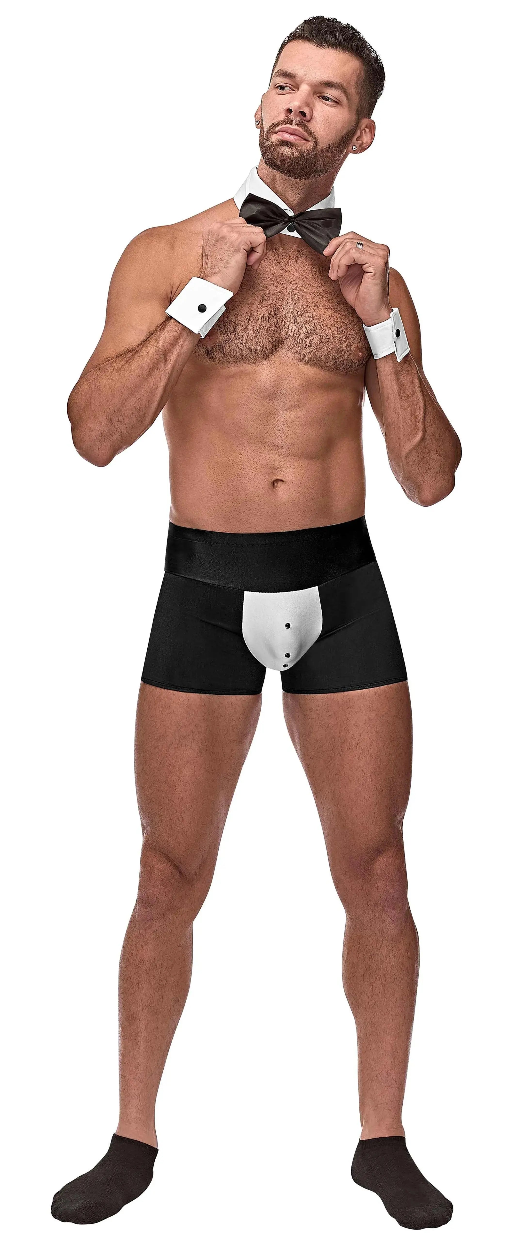 COSTUME BUTT-LER BLACK Male Power Lingerie