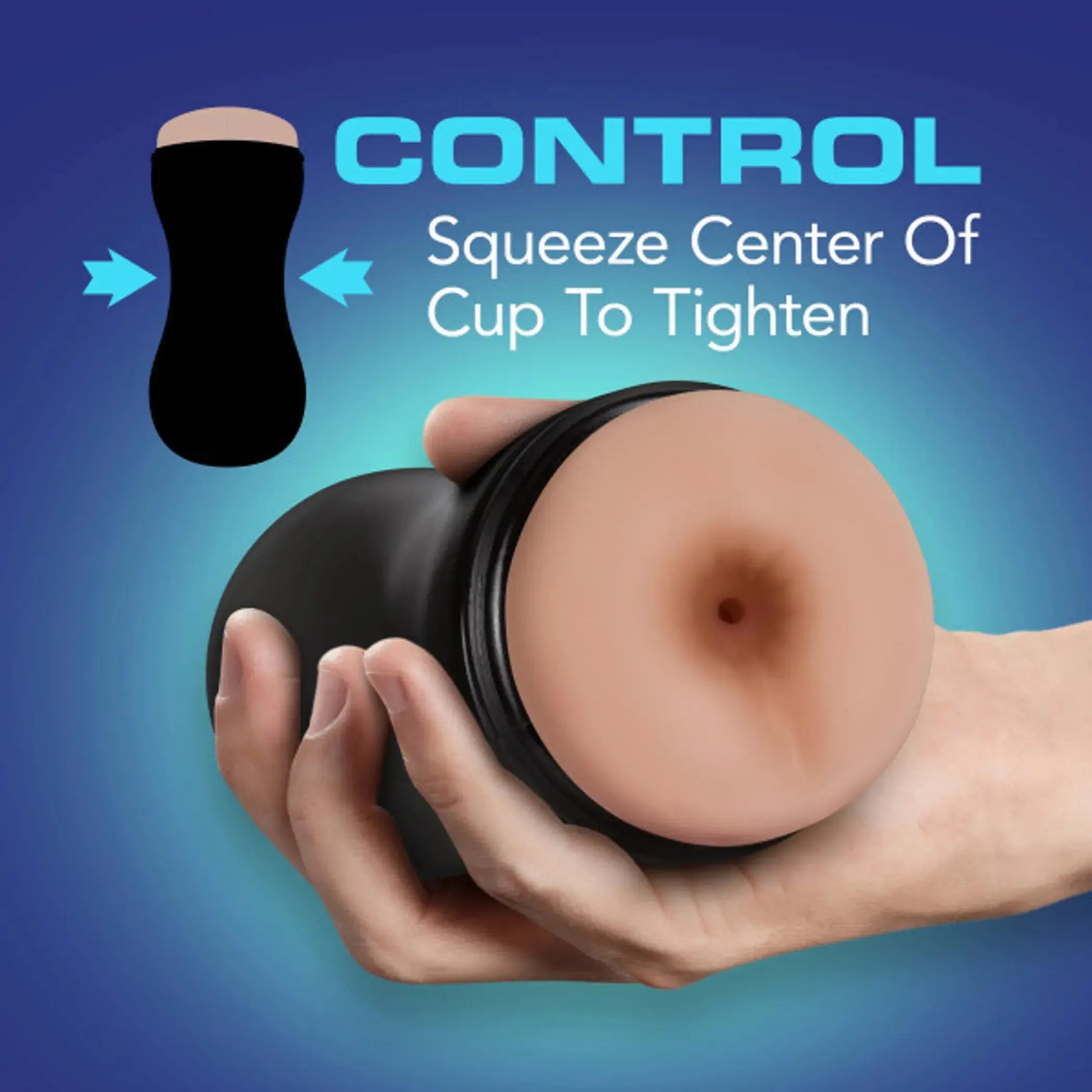 COVERBOY THE SURFER DUDE SELF LUBRICATING STROKER BEIGE Blush Novelties