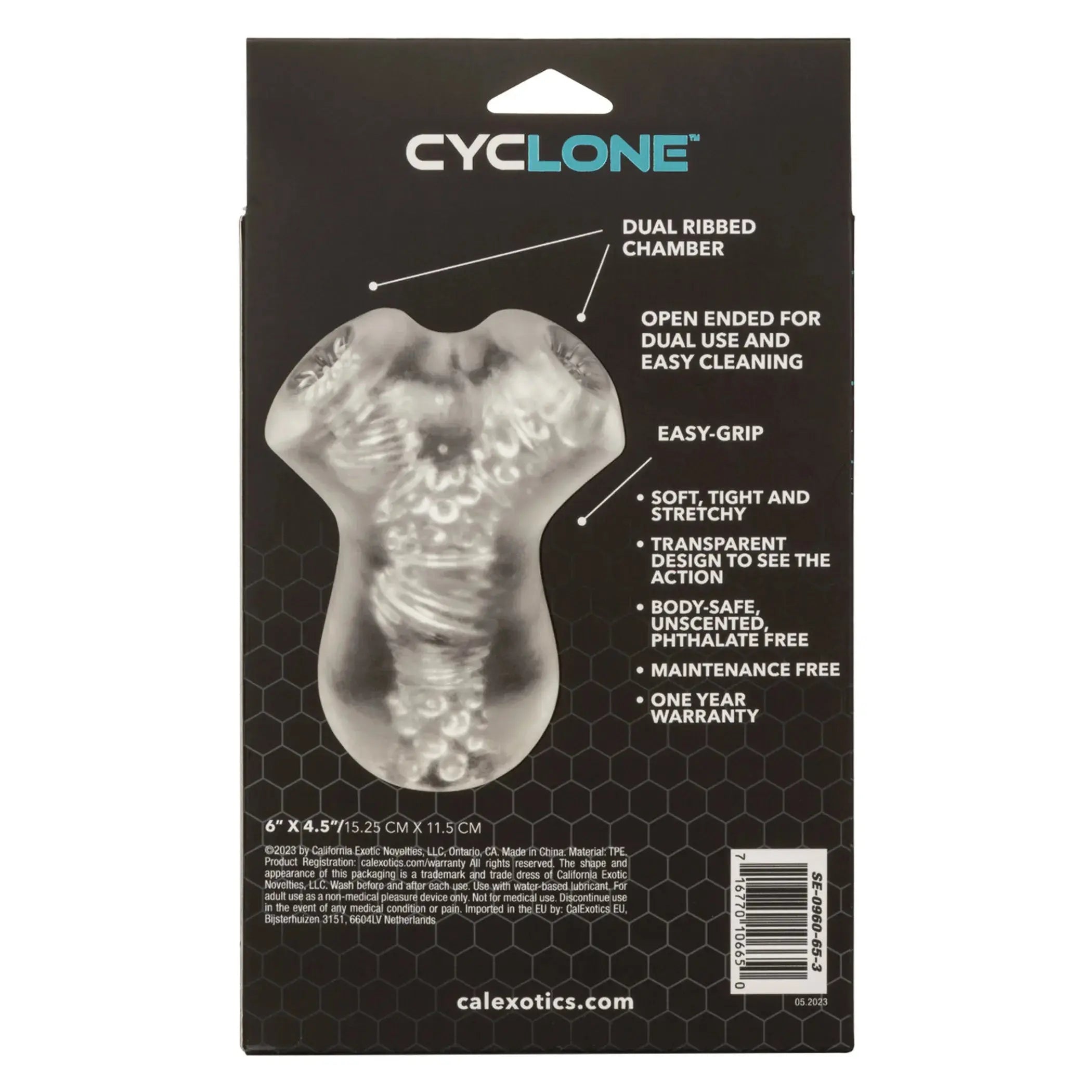 CYCLONE DUAL CHAMBER STROKER California Exotic Novelties