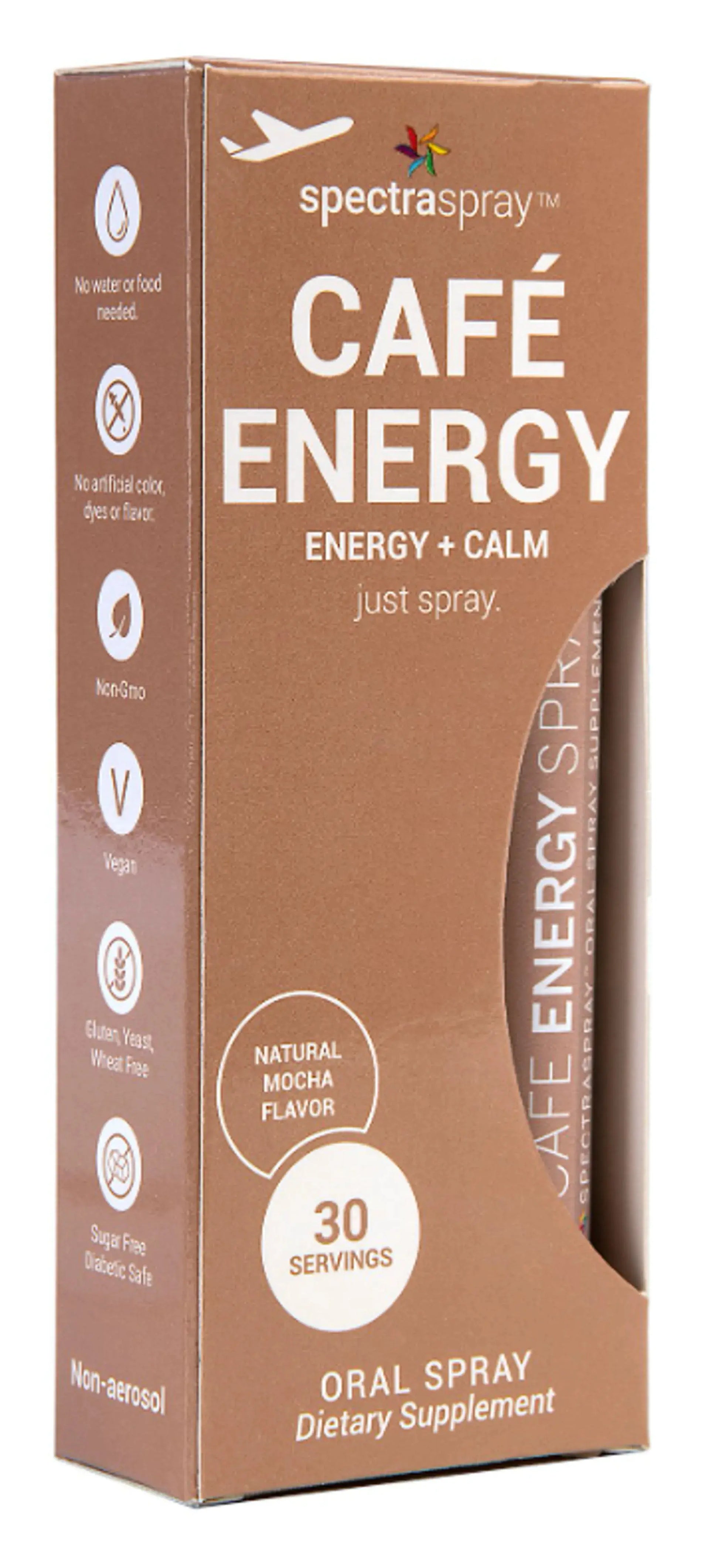 Cafe Energy Oral Spray Supplement by SpectraSpray SpectraSpray Global