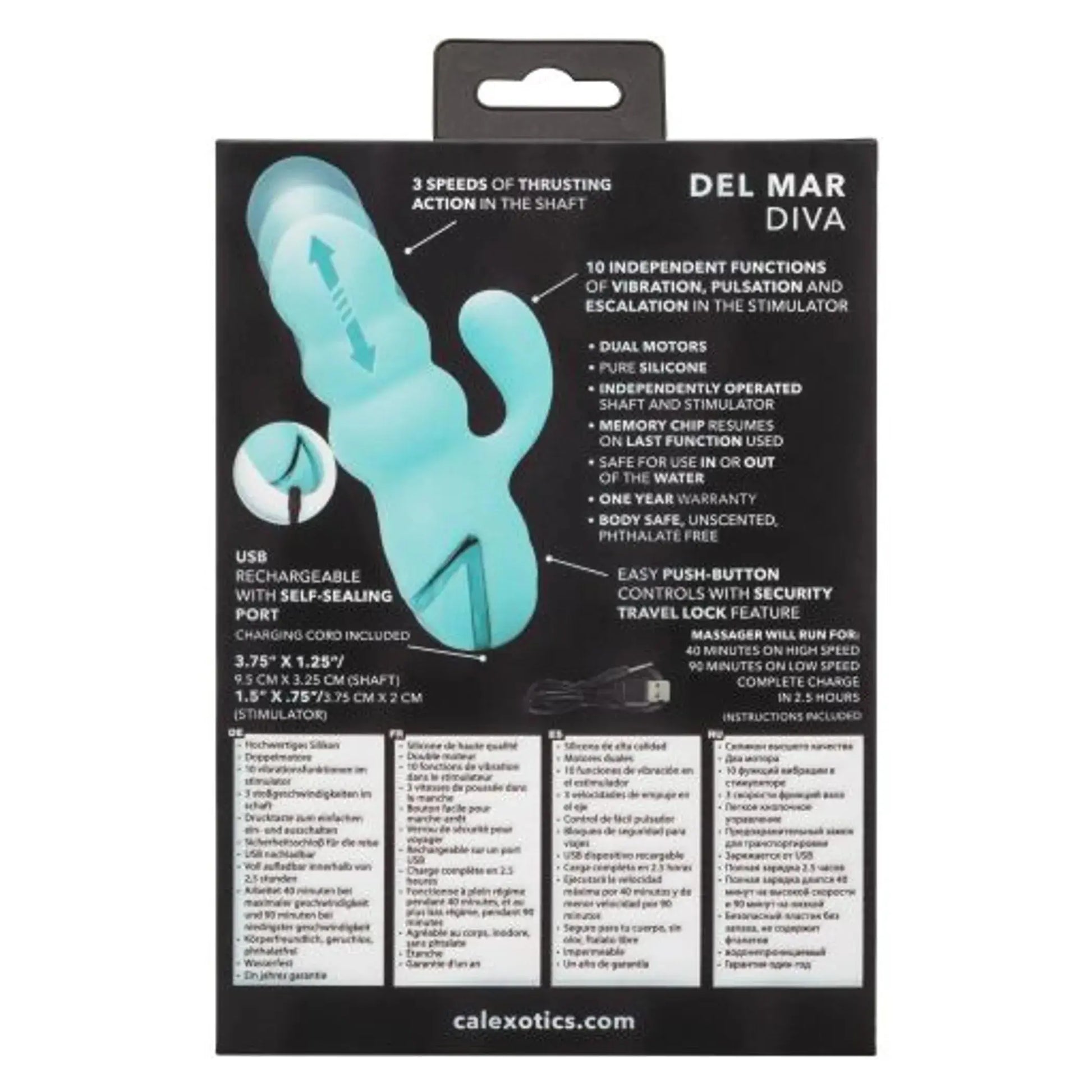 California Dreaming Del Mar Diva California Exotic Novelties
