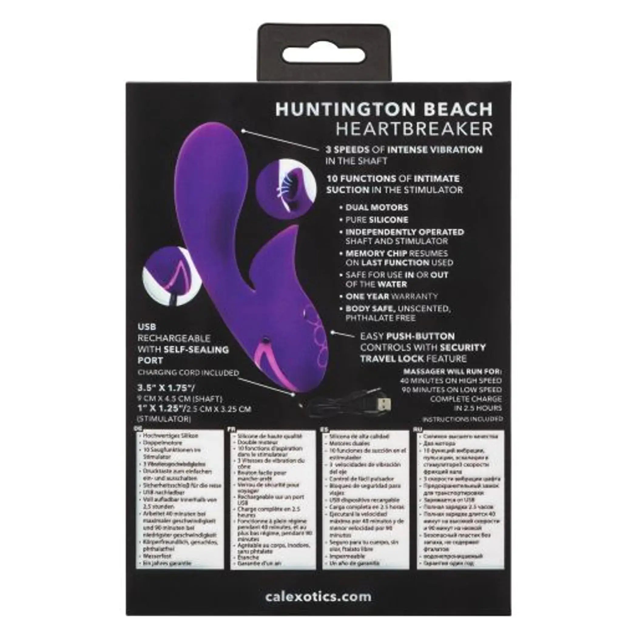 California Dreaming Huntington Beach Heartbreaker California Exotic Novelties