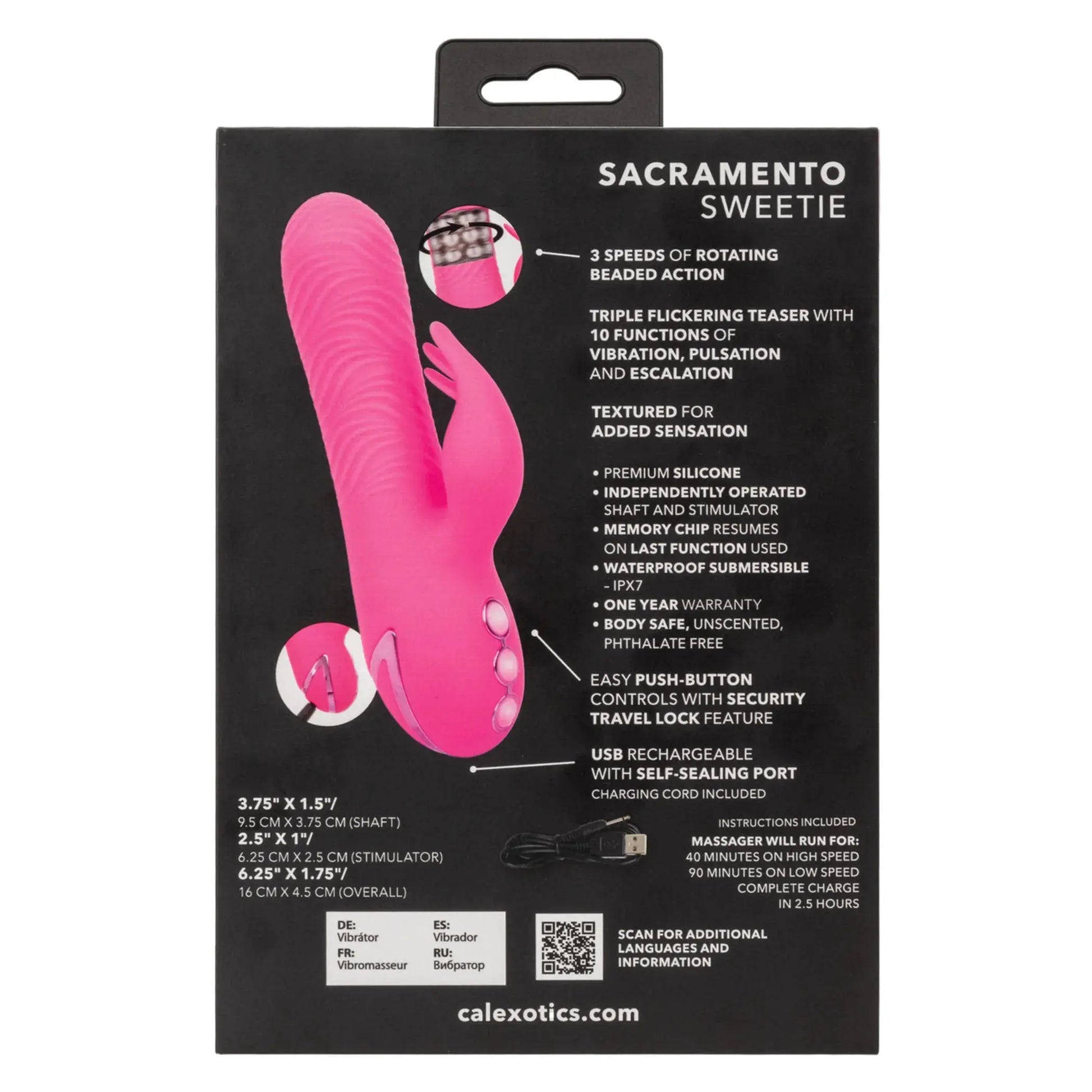 California Dreaming Sacramento Sweetie California Exotic Novelties