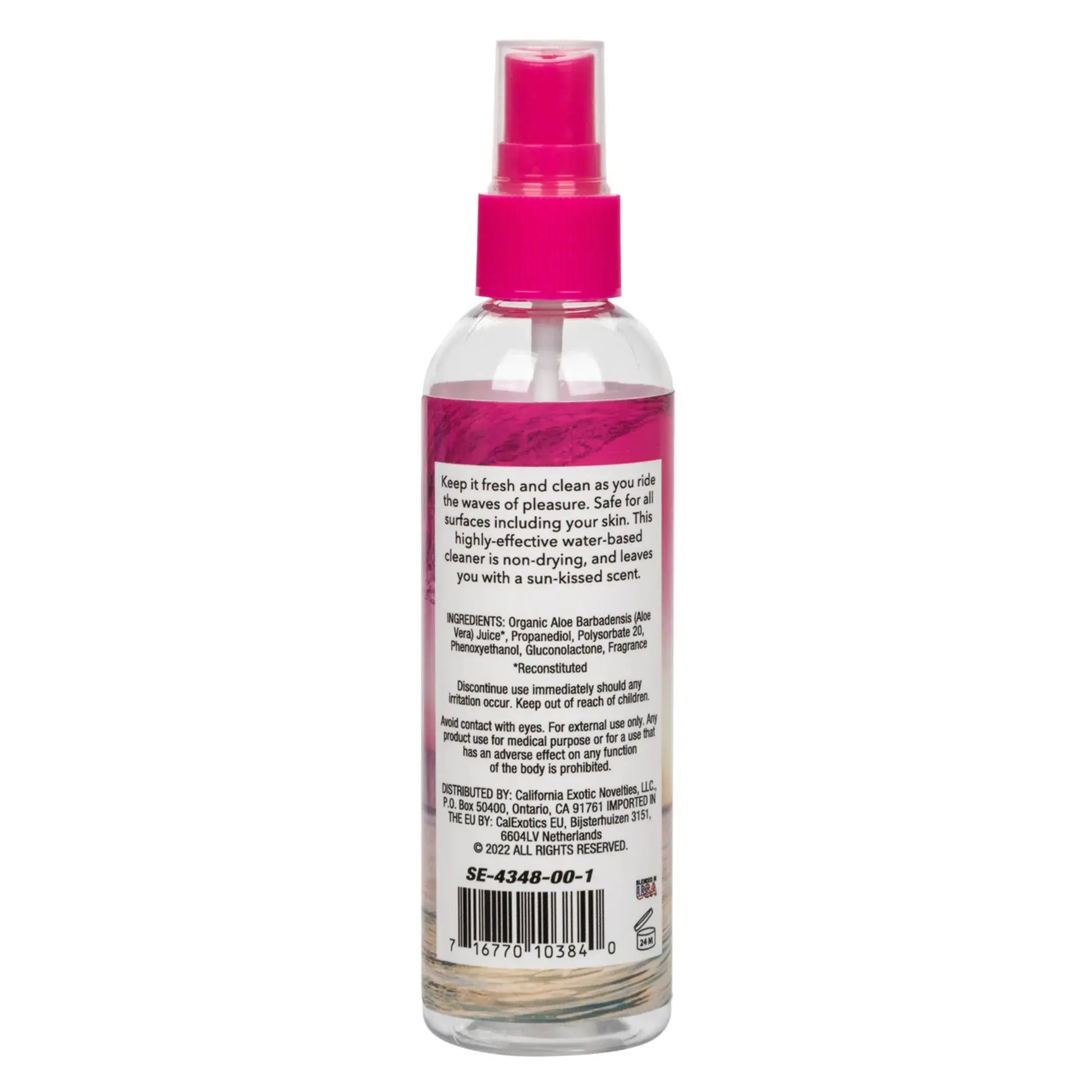 California Dreaming Summer Breeze Toy Cleaner 4oz California Exotic Novelties