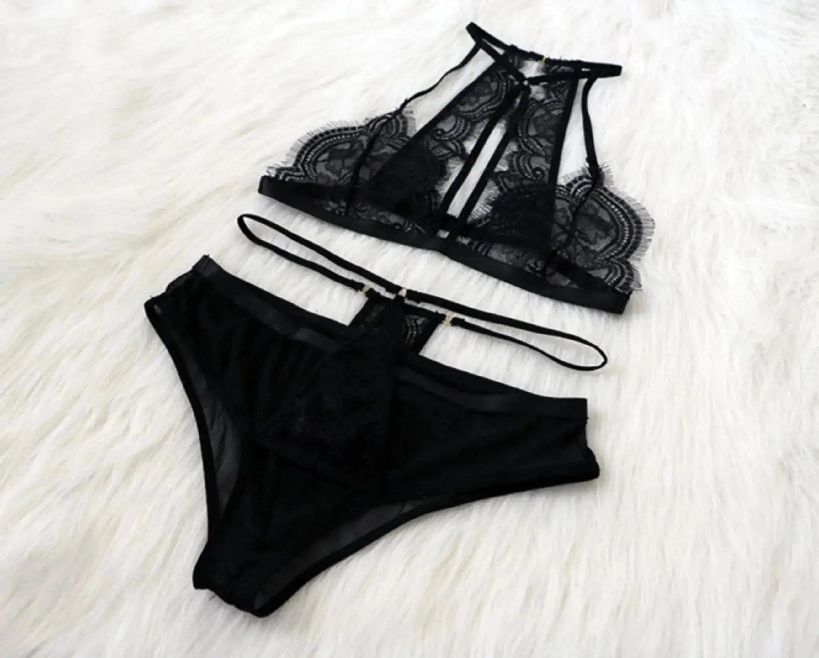 Camille Sexy Lingerie 2 Piece Set La Belle Fantastique