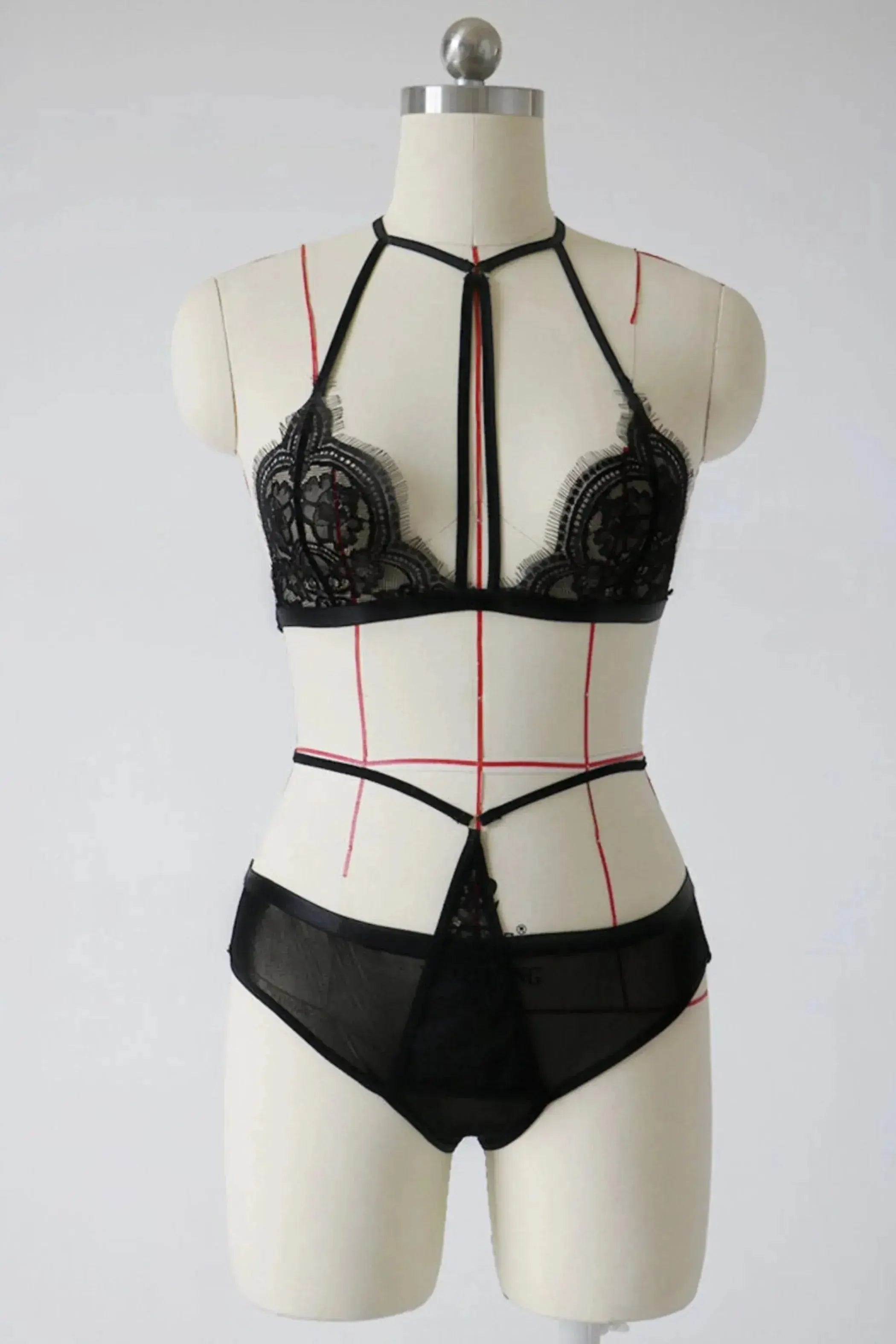 Camille Sexy Lingerie 2 Piece Set La Belle Fantastique