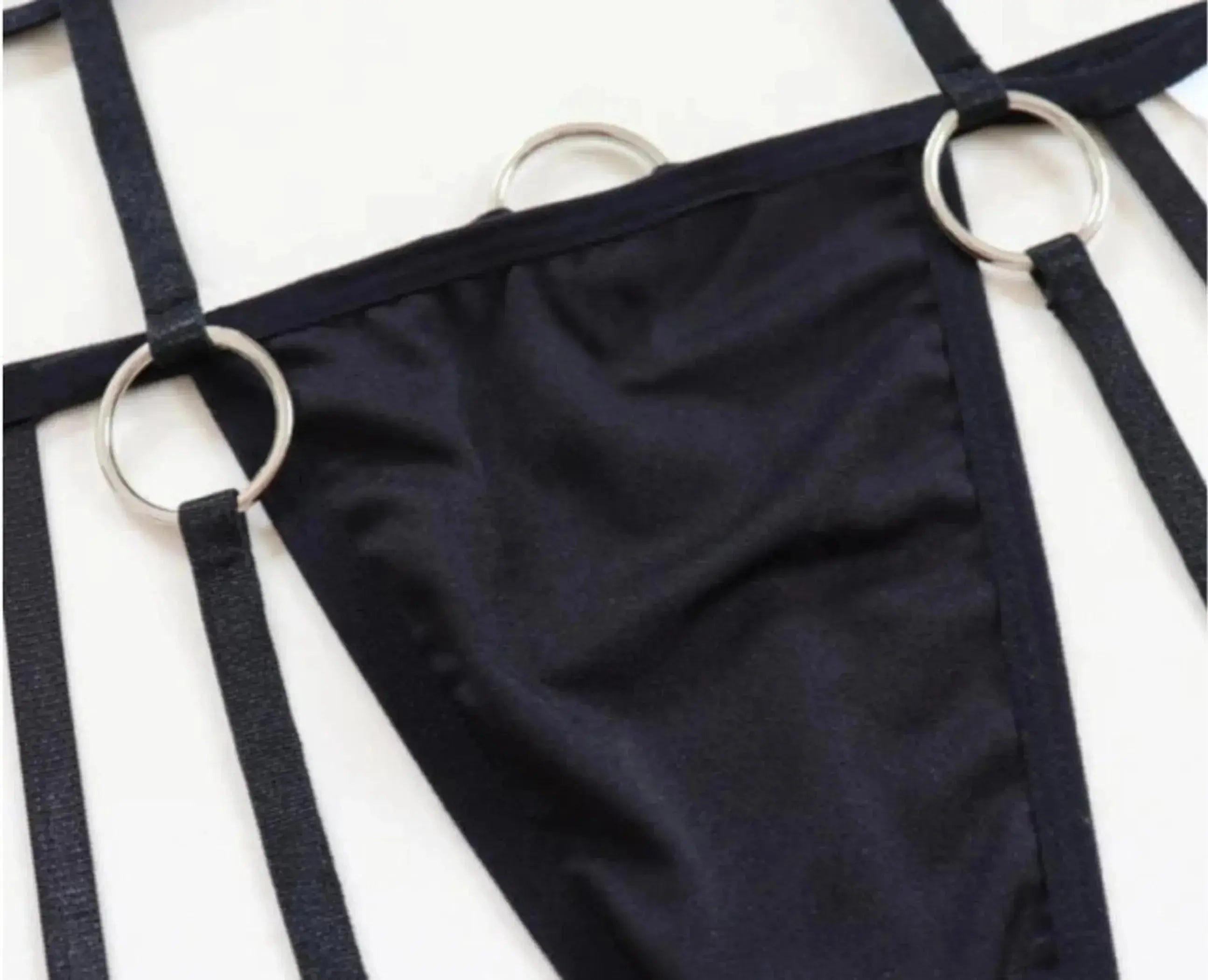 Camille Sexy See-Through Lingerie Set La Belle Fantastique