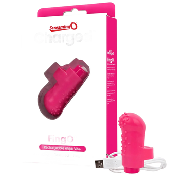 SCREAMING O CHARGED FING O VOOOM MINI VIBE PINK Screaming O