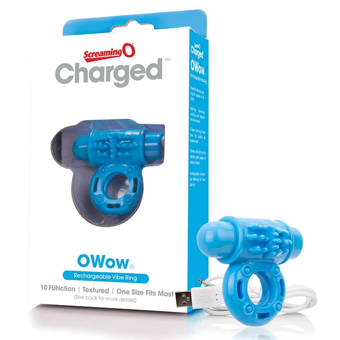 Charged O Wow Vooom Mini Vibe Blue Screaming O