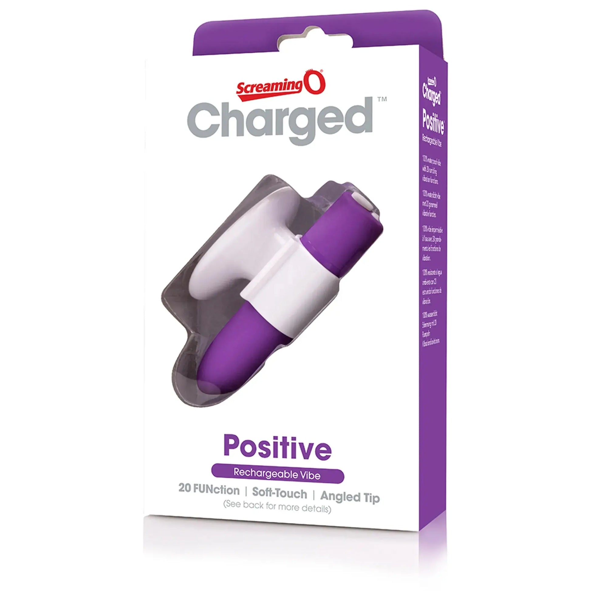 Charged Positive Grape Bullet Vibrator Screaming O