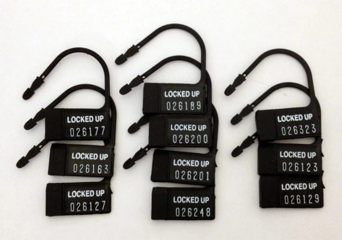 Chastity 10-Pack One-Time Use Plastic Locks CBX Male Chastity