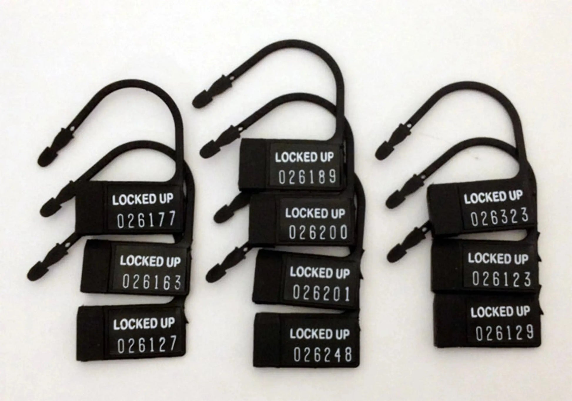 Chastity 10-Pack One-Time Use Plastic Locks CBX Male Chastity