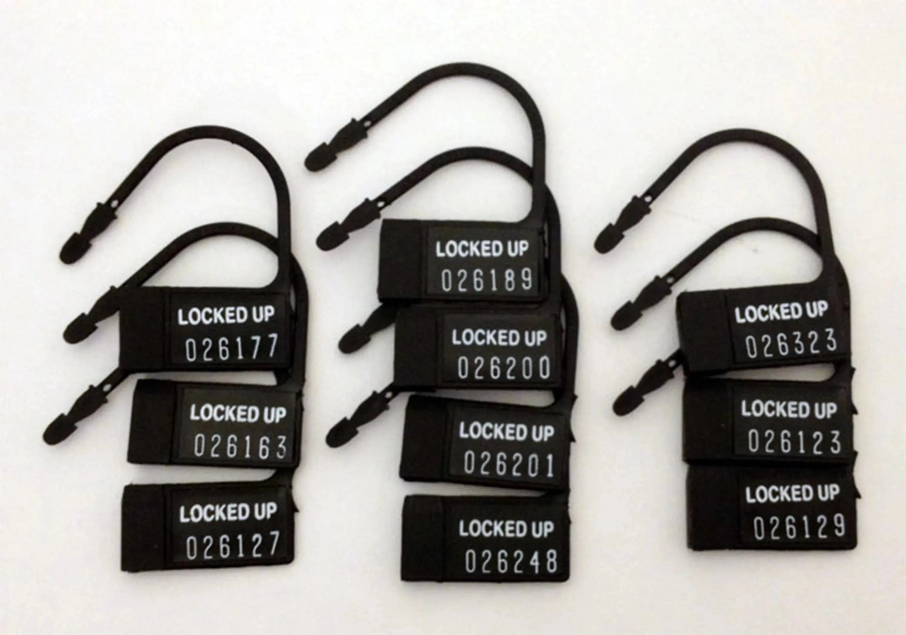 Chastity 10-Pack One-Time Use Plastic Locks CBX Male Chastity