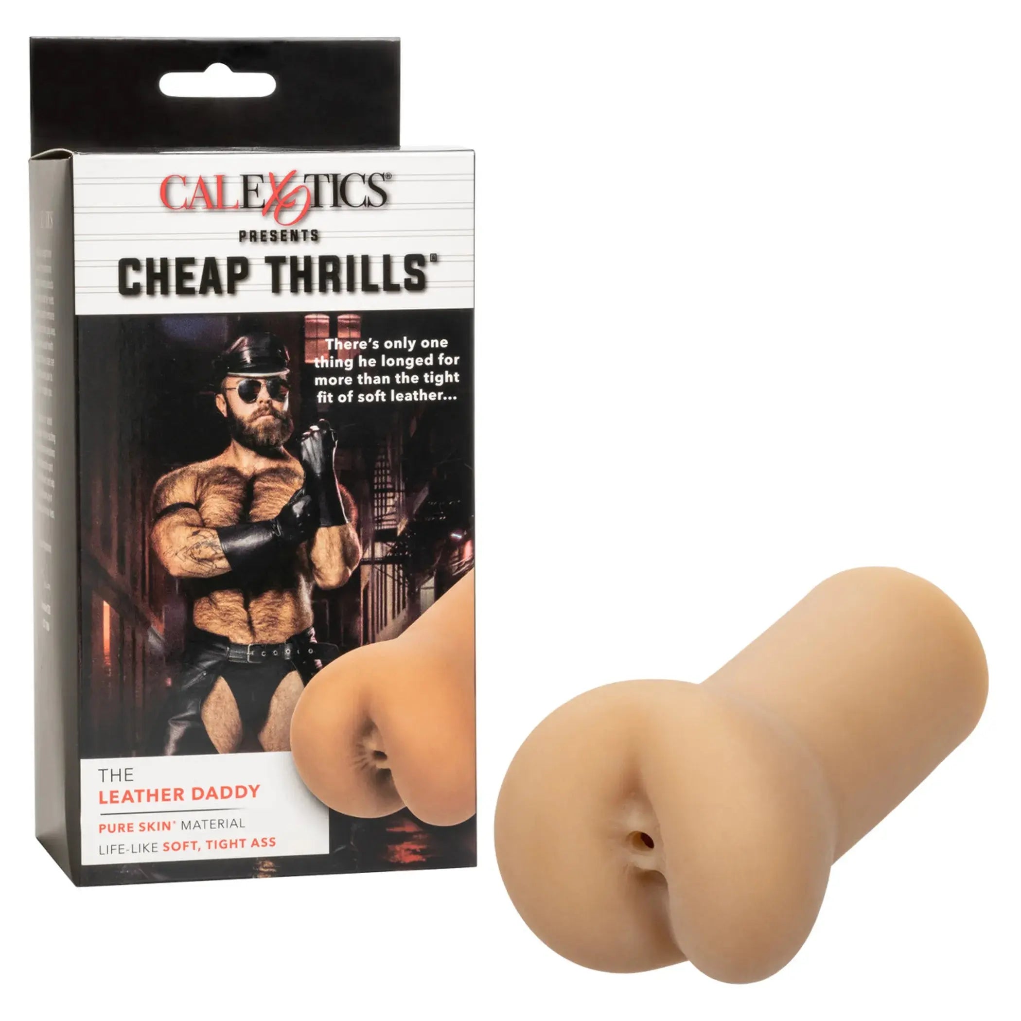 Cheap Thrills The Leather Daddy Stroker California Exotic Novelties