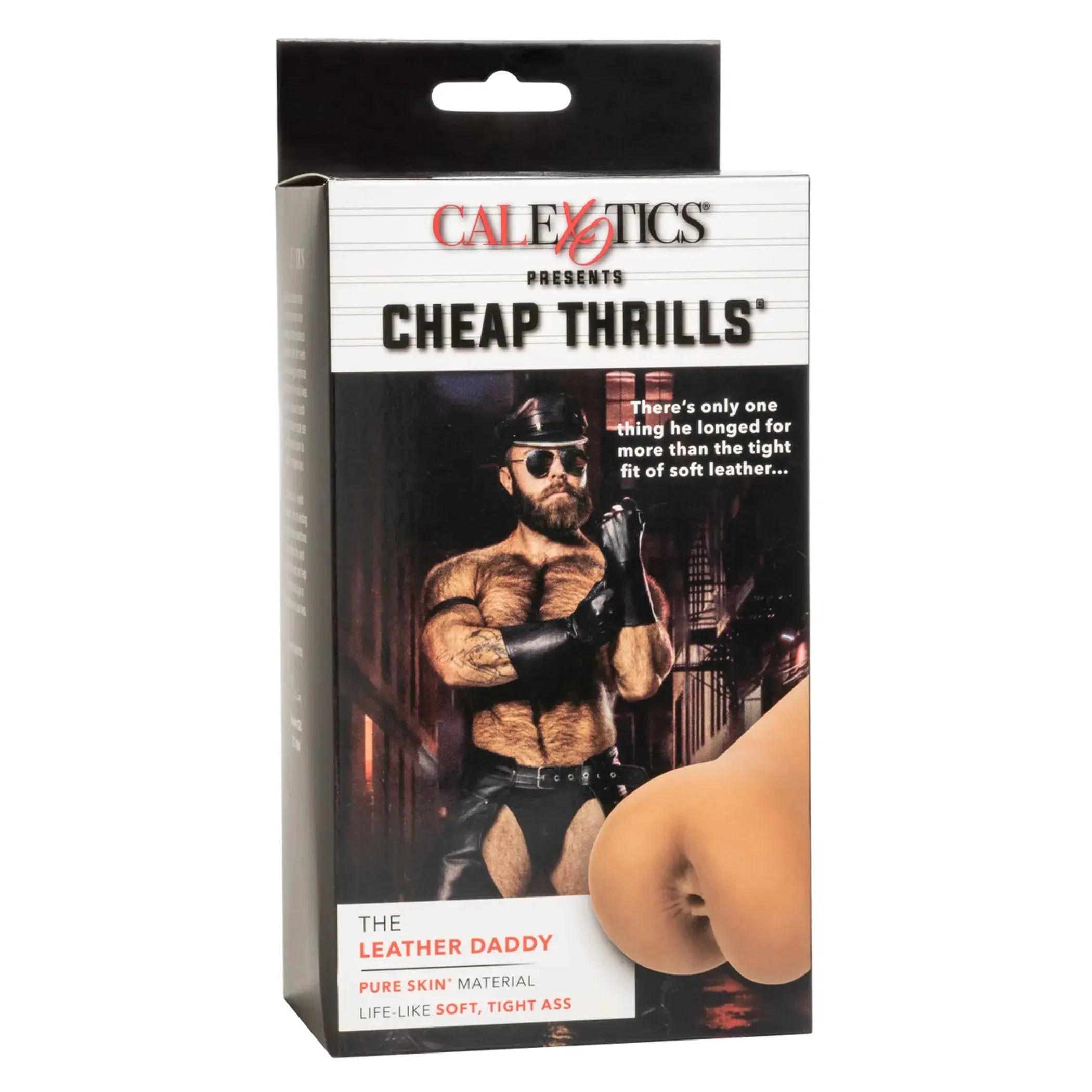 Cheap Thrills The Leather Daddy Stroker California Exotic Novelties