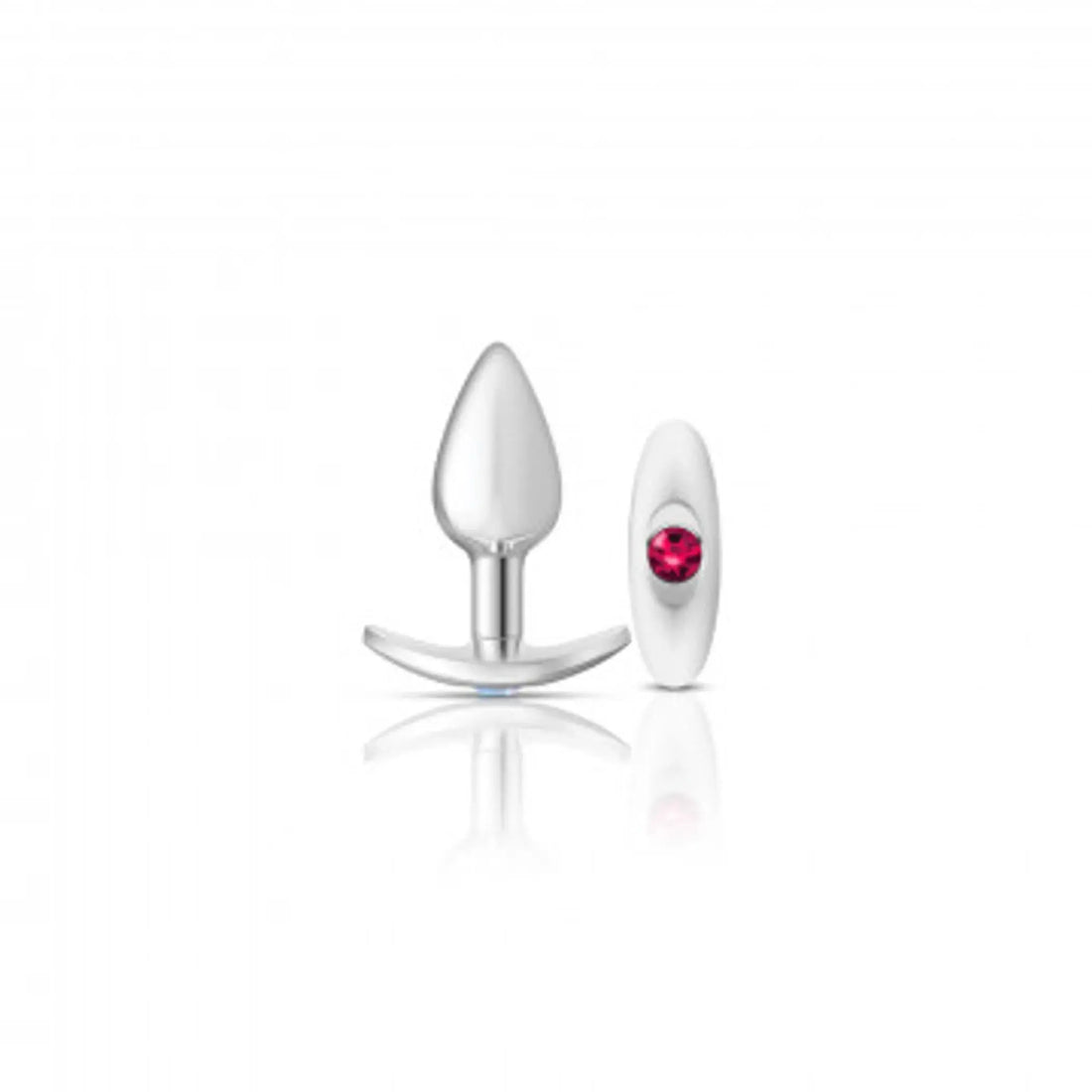Cheeky Charms Butt Plug Set In Iridescent And Bright Pink Viben