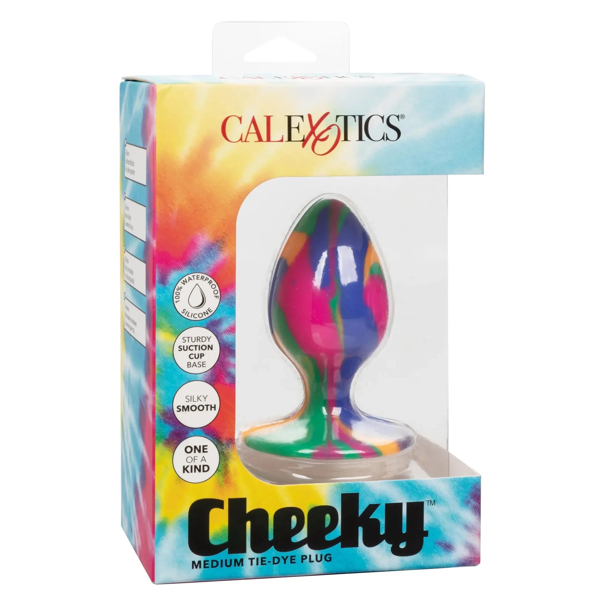 Cheeky Medium Tie Dye Plug California Exotic Novelties