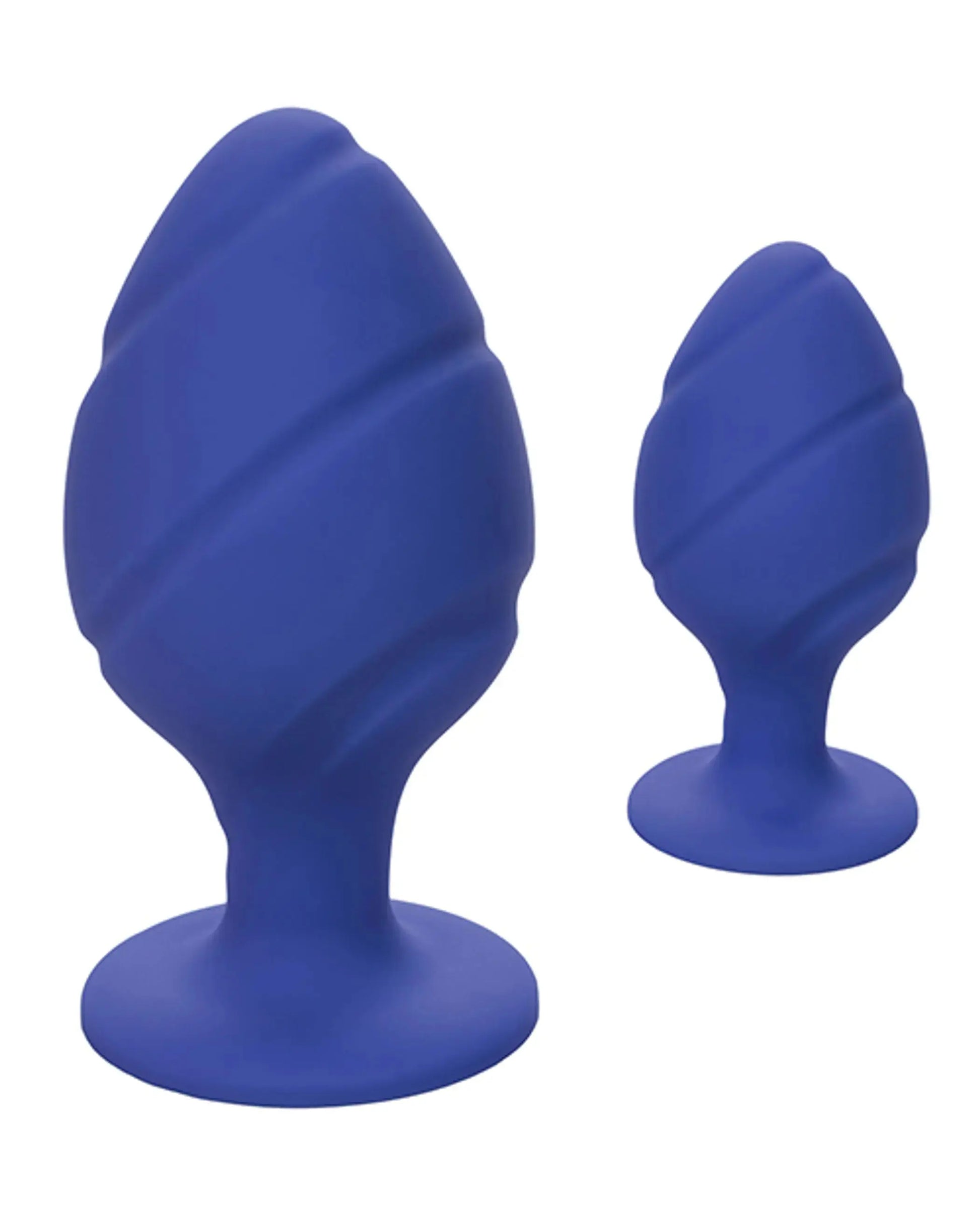 Cheeky Purple Anal Plugs Duo California Exotic Novelties