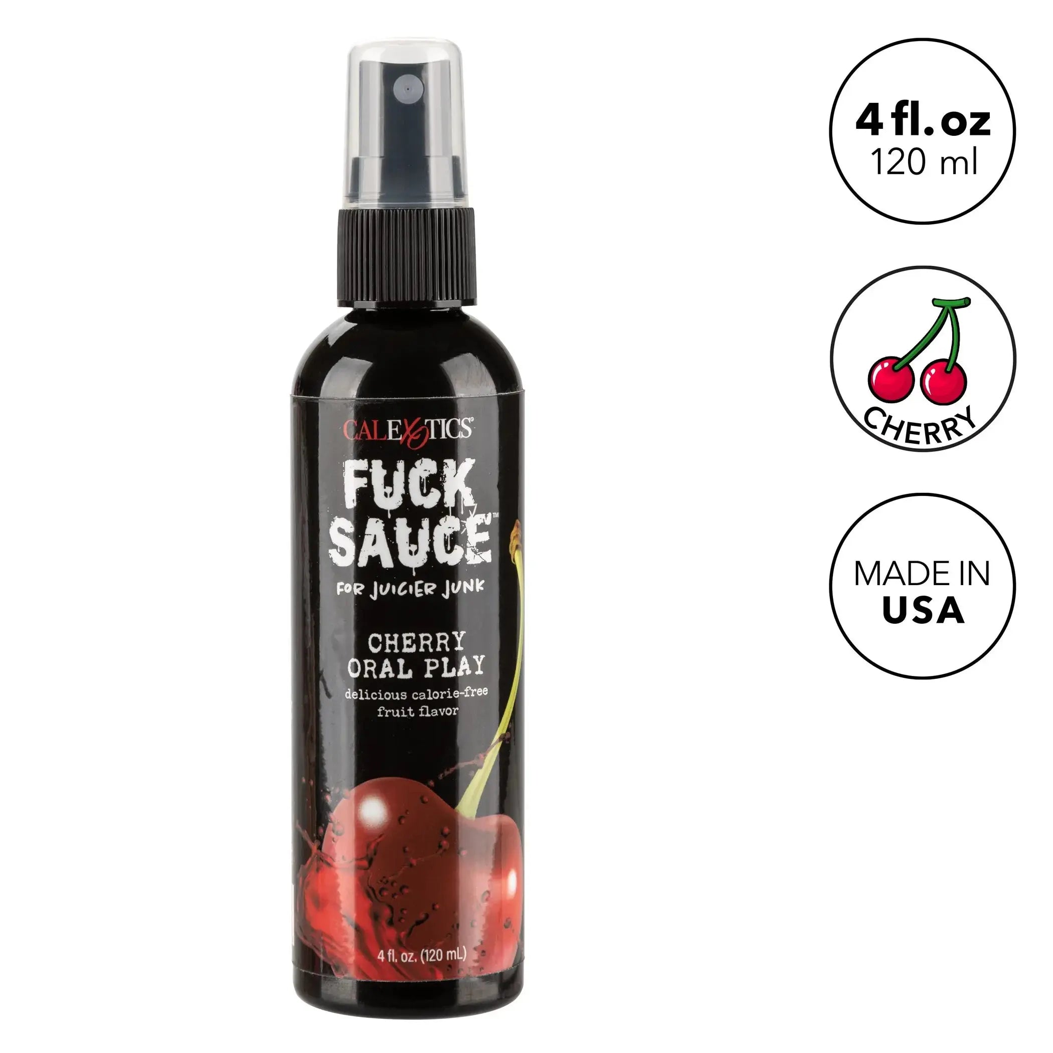 Cherry Flavored Oral Lubricant 4 oz California Exotic Novelties