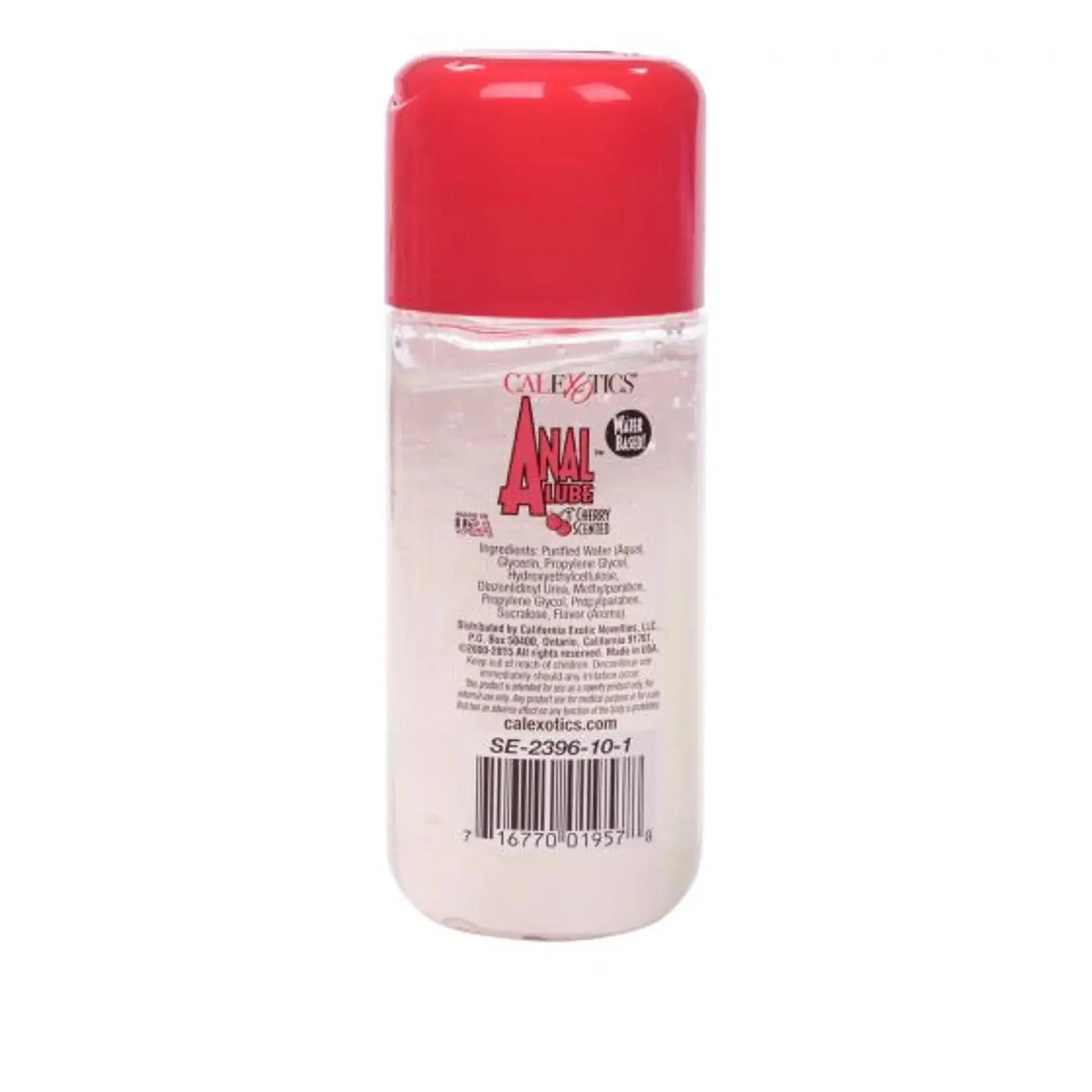 Cherry Scented Anal Lubricant 6 Oz California Exotic Novelties