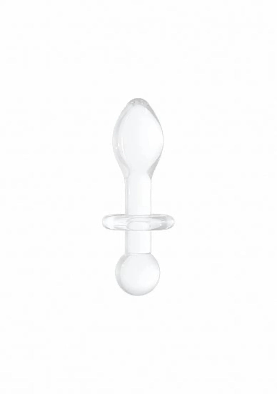 Chrystalino Rocker White Glass Plug Shots America