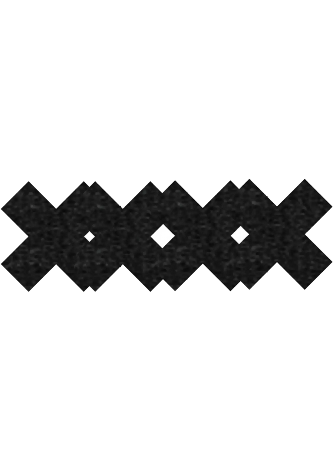 PASTIES CLASSIC BLACK X X-Gen Products