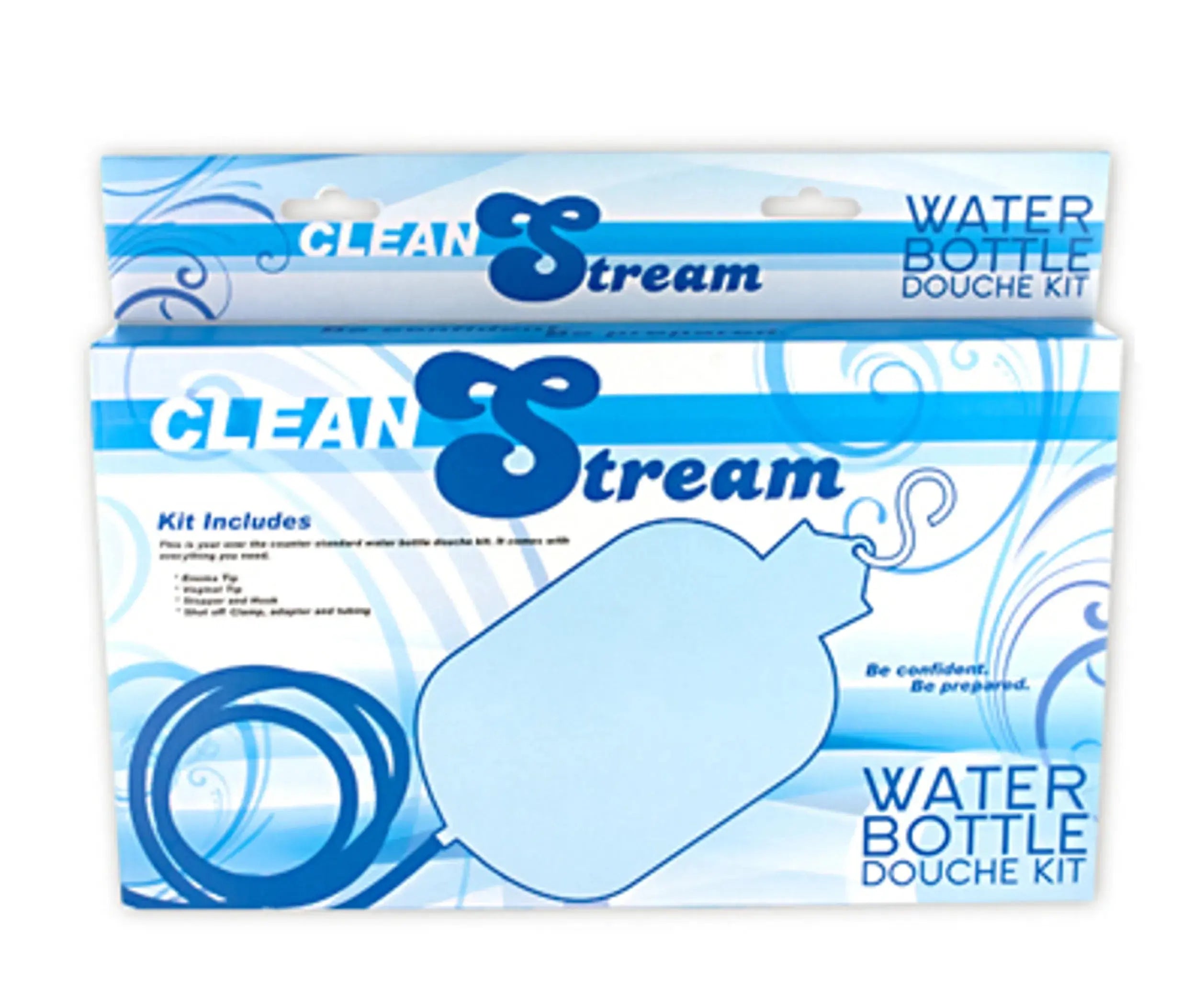 CleanStream Water Bottle Douche Kit Red XR Brands
