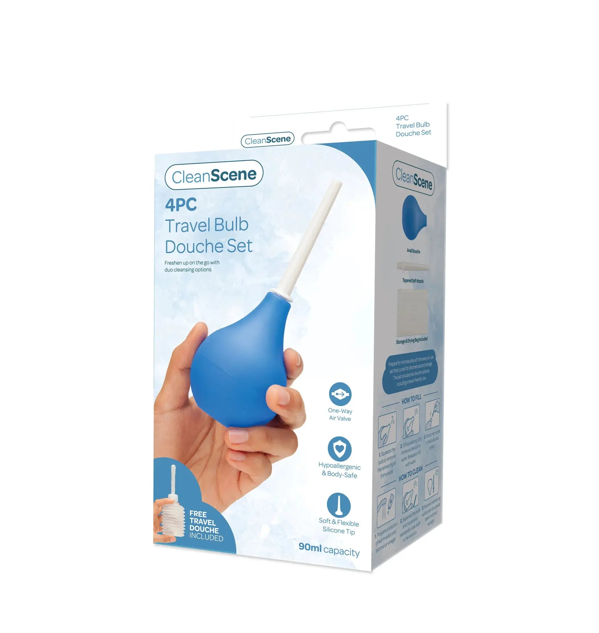 Cleanscene Travel Bulb Douche Set X-Gen Products