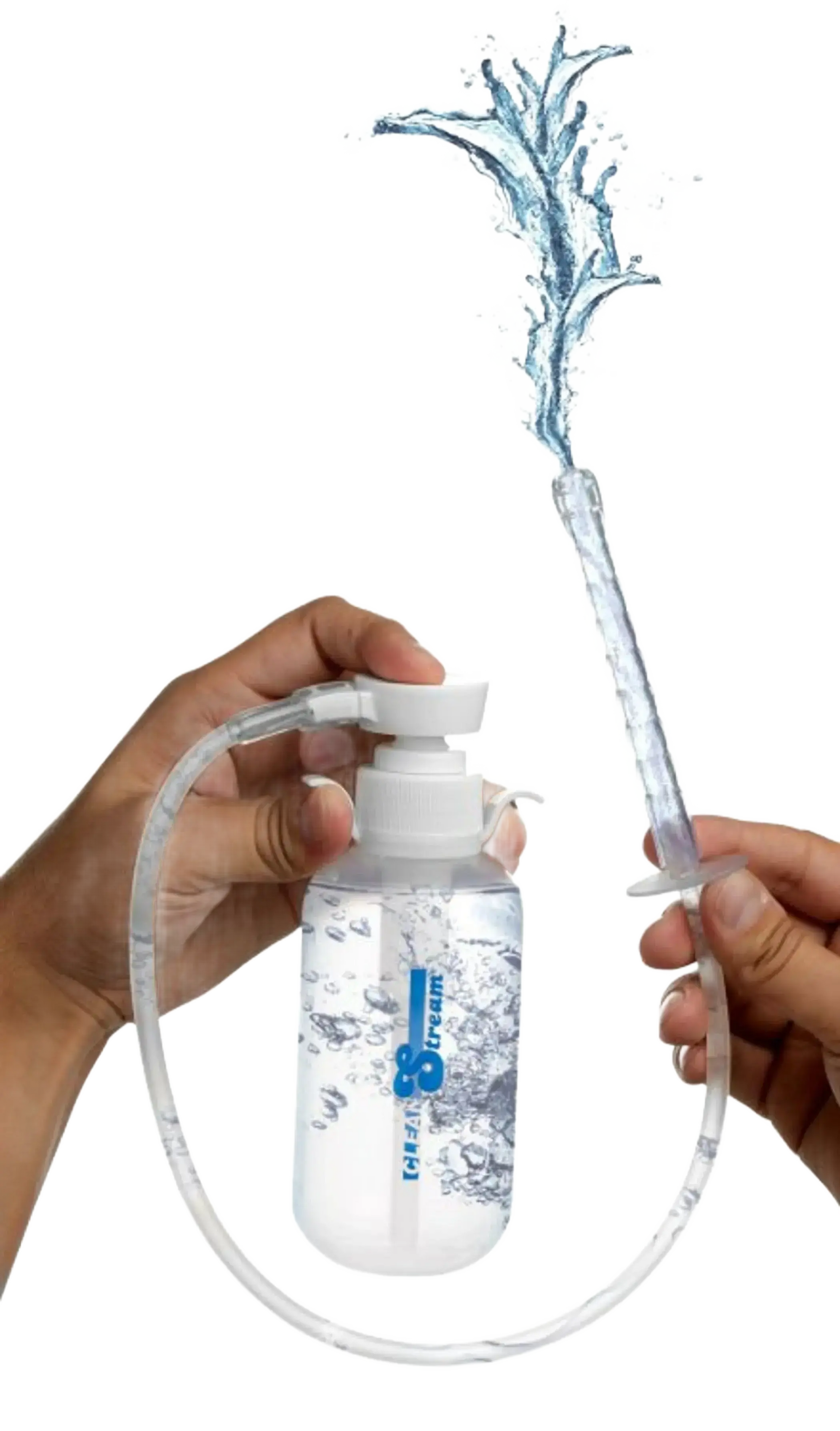CLEANSTREAM PUMP ACTION ENEMA BOTTLE W/ NOZZLE 300ML XR Brands