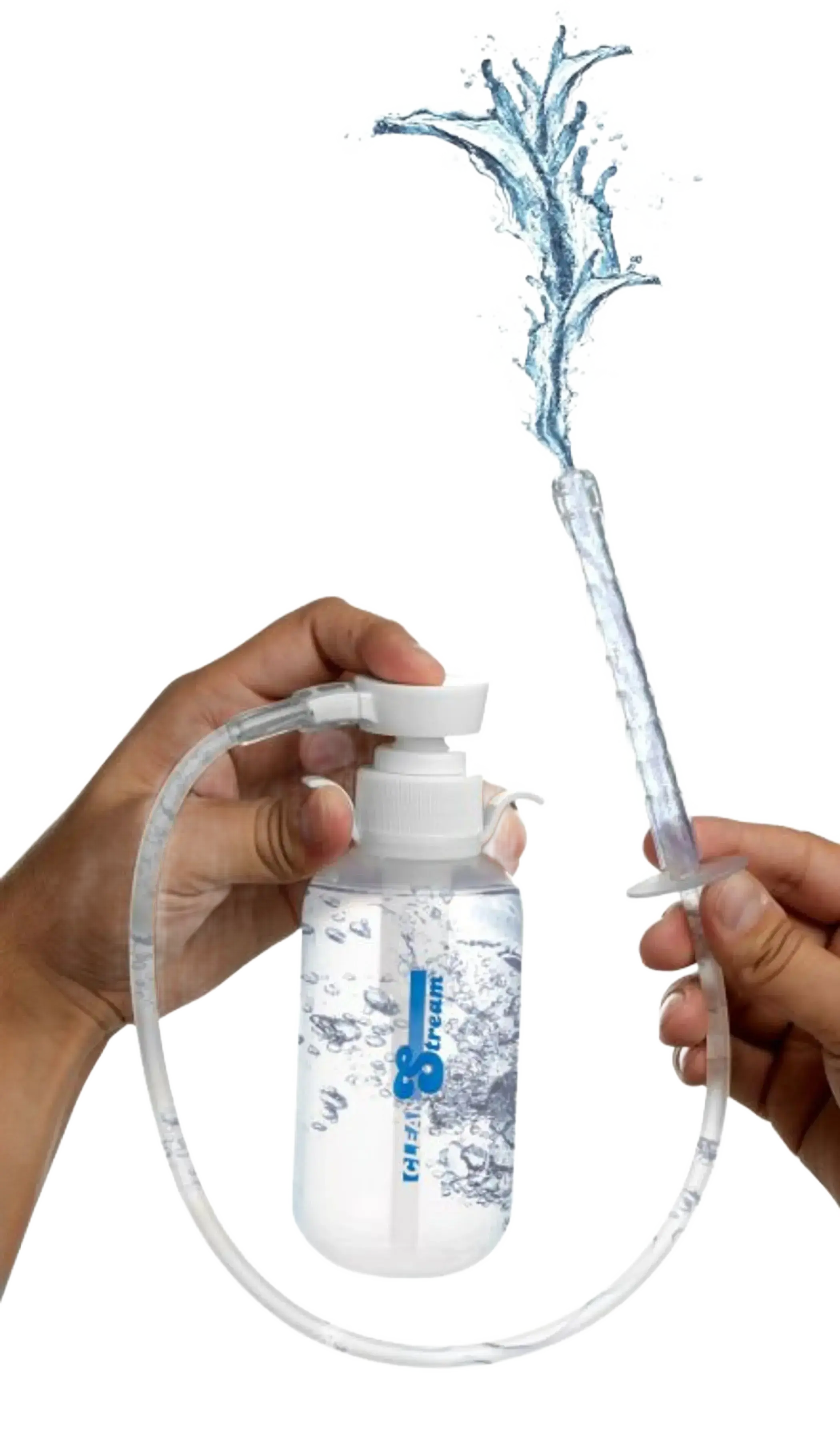CLEANSTREAM PUMP ACTION ENEMA BOTTLE W/ NOZZLE 300ML XR Brands