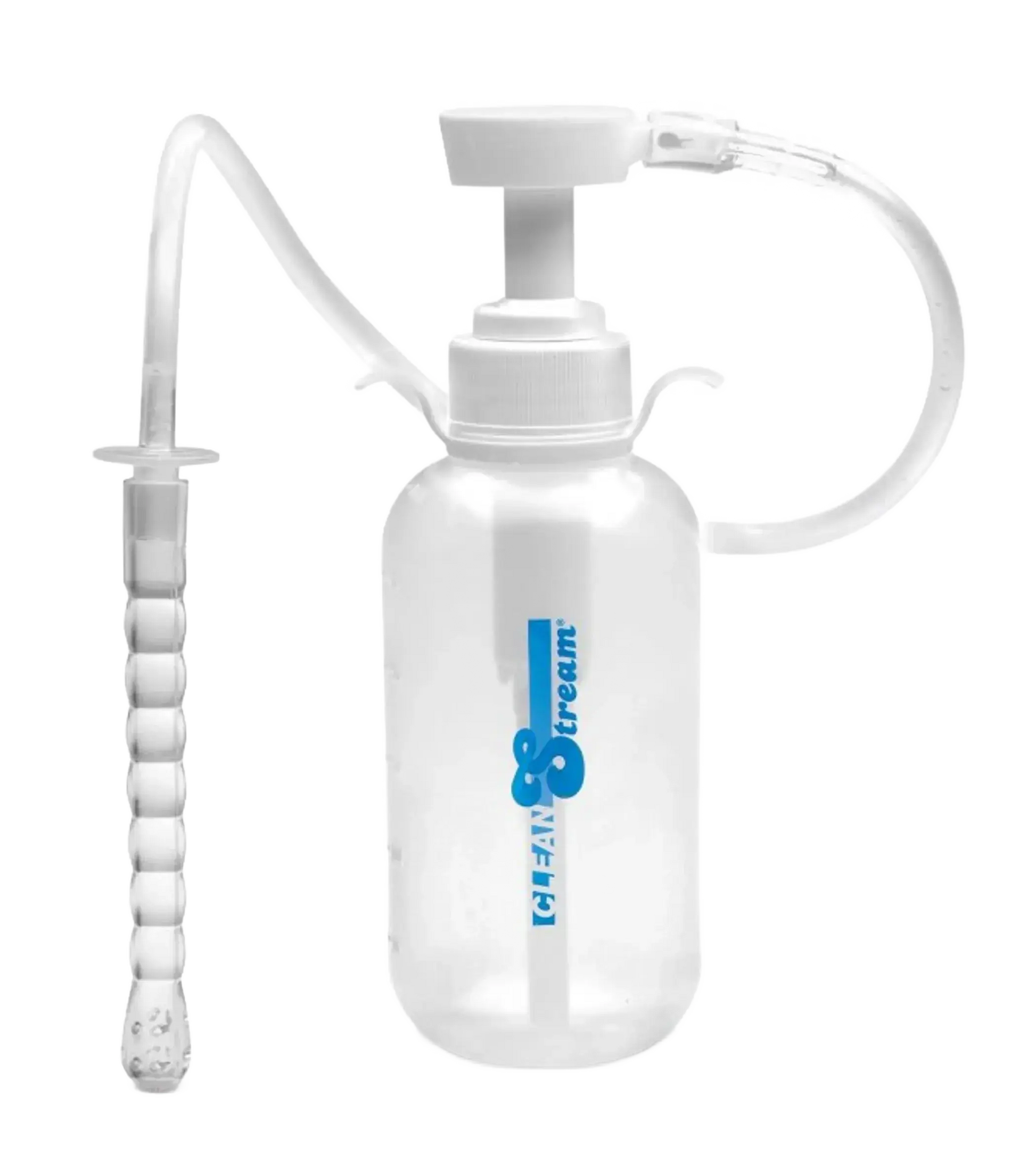 CLEANSTREAM PUMP ACTION ENEMA BOTTLE W/ NOZZLE 300ML XR Brands