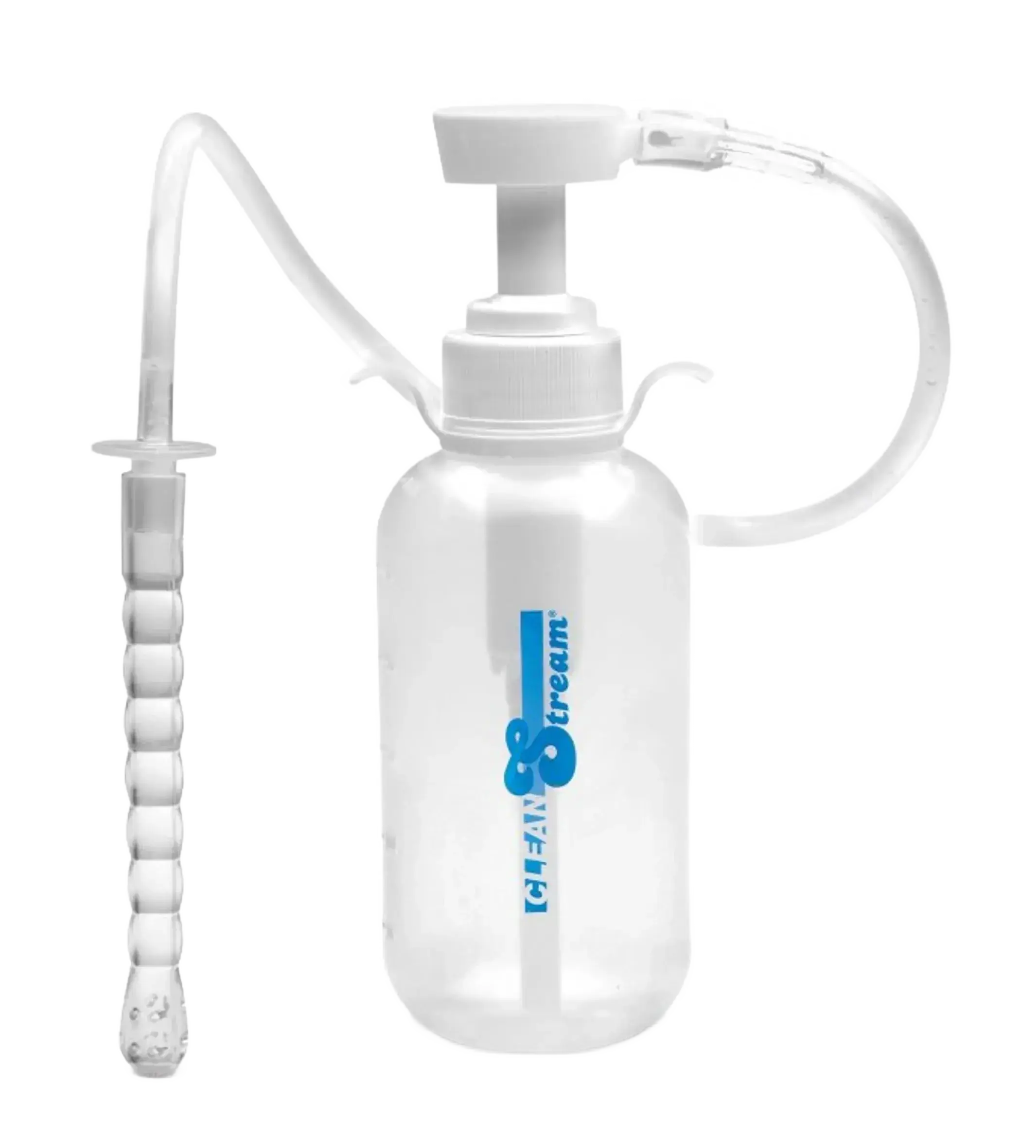 CLEANSTREAM PUMP ACTION ENEMA BOTTLE W/ NOZZLE 300ML XR Brands
