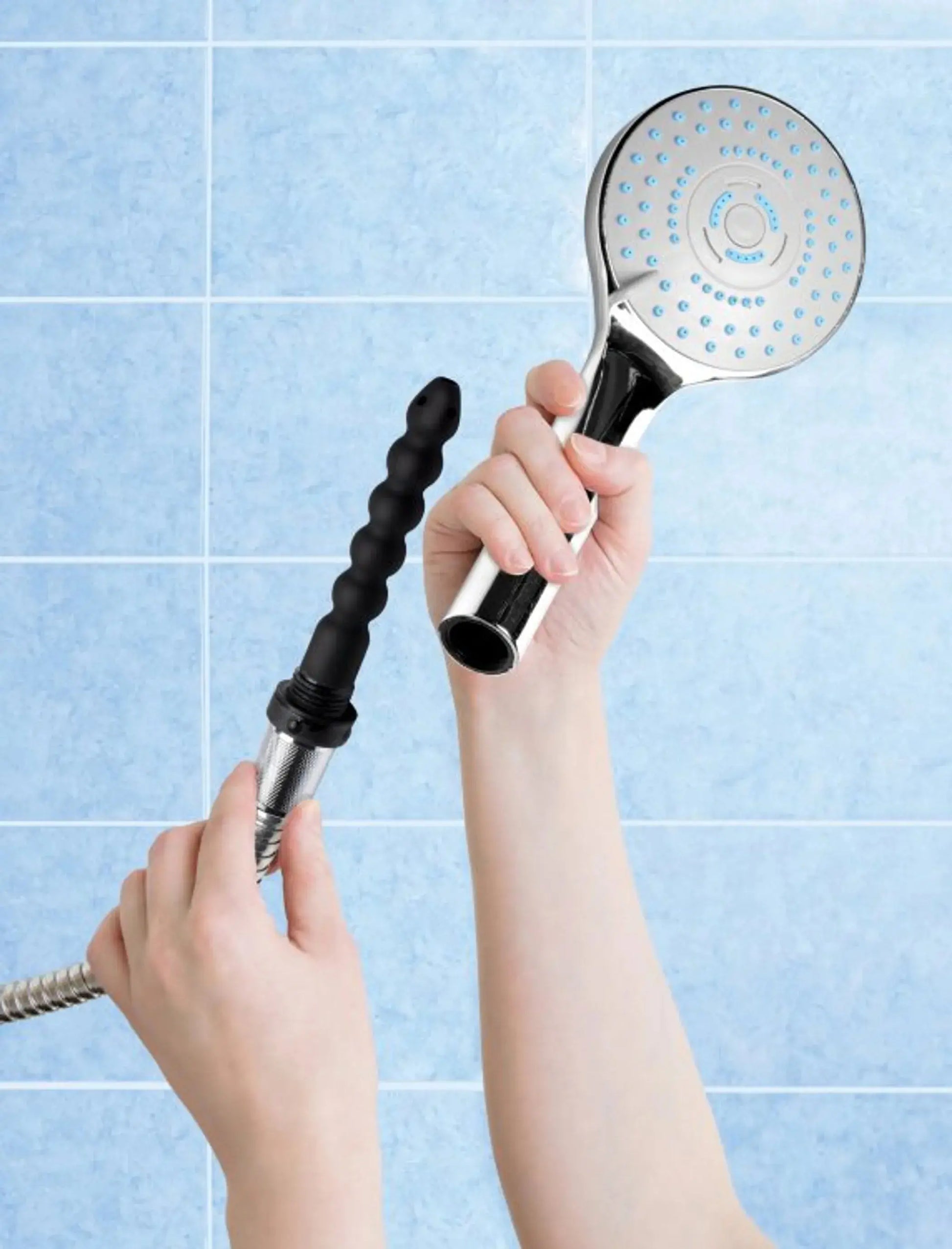 Cleanstream Shower Head with Silicone Nozzle XR Brands