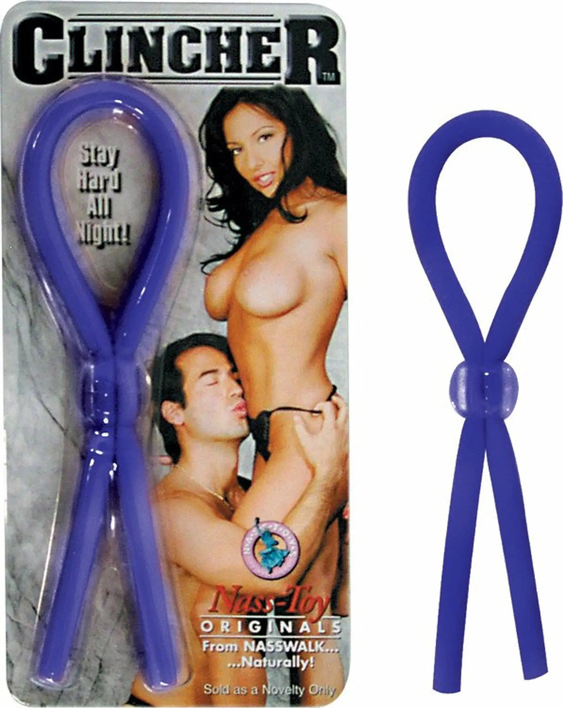 Clincher Cockring Blue Nasstoys
