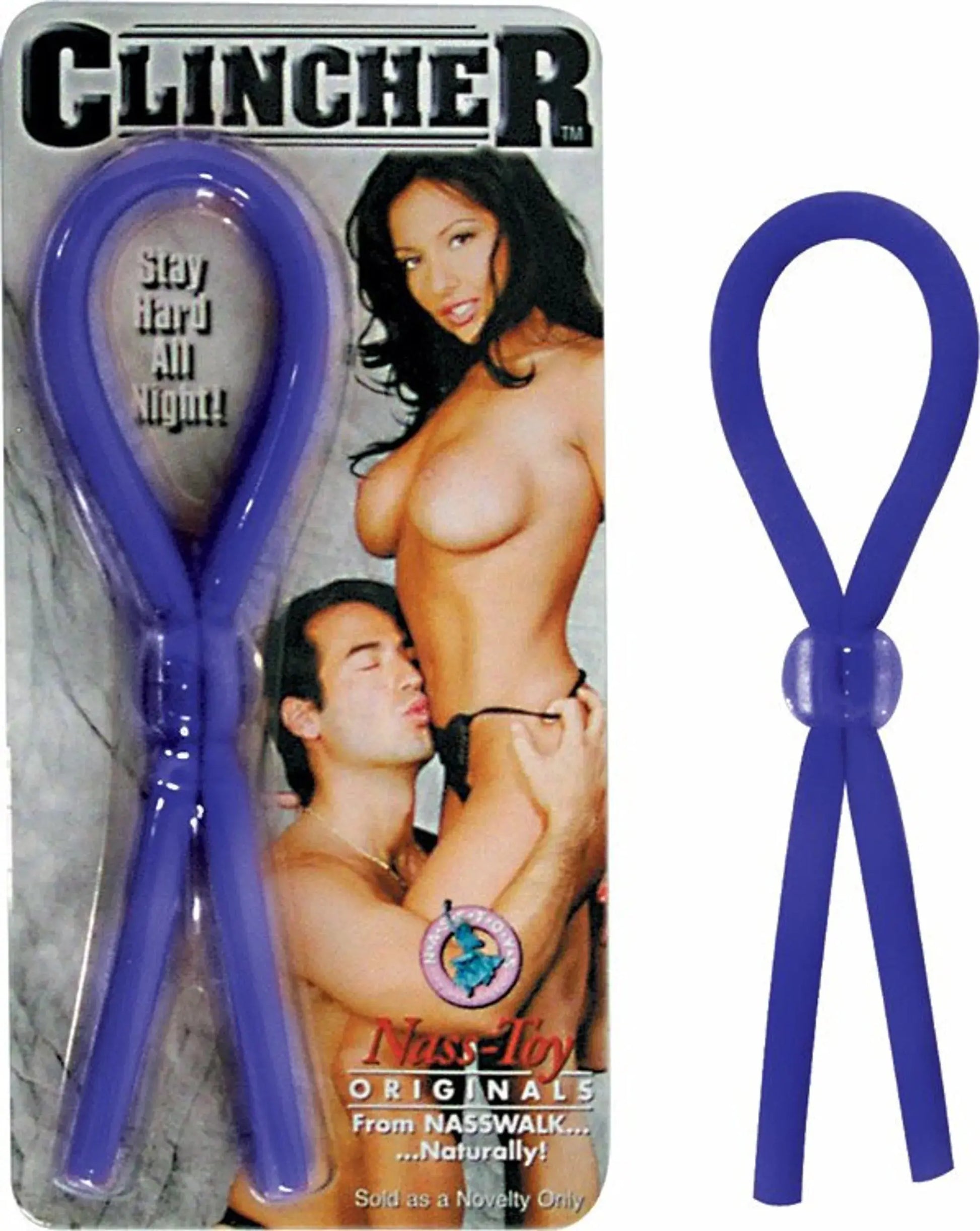 Clincher Cockring Blue Nasstoys