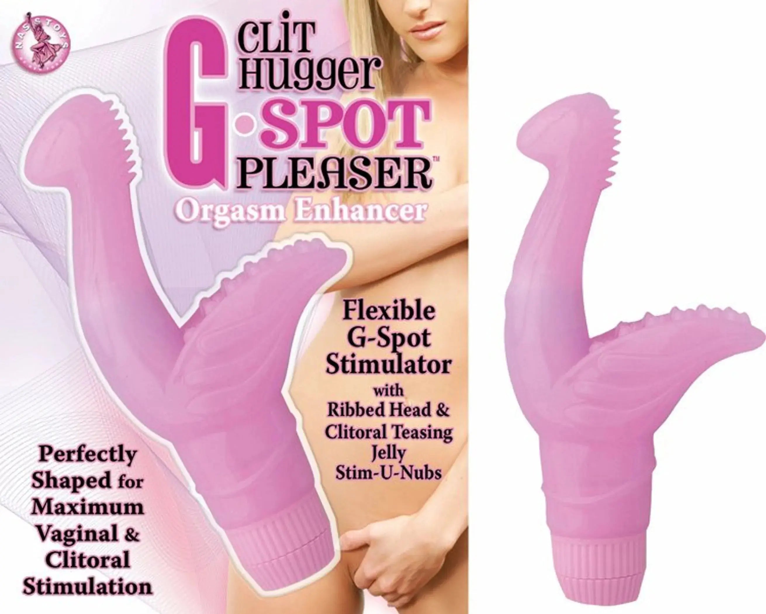 Clit Hugger G-Spot Pleaser Pink Nasstoys
