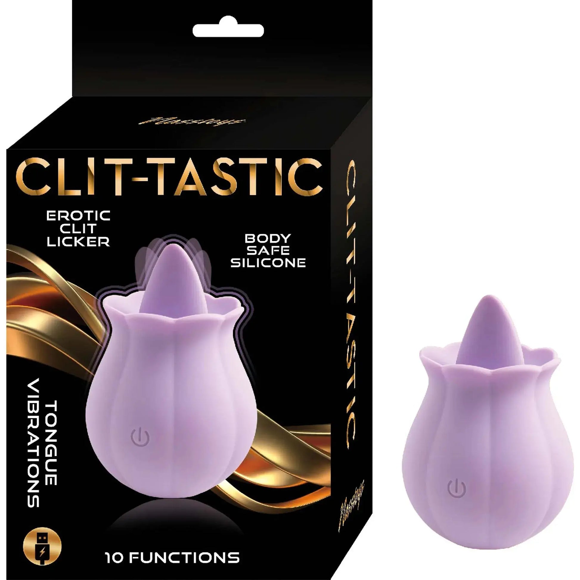 Clit-Tastic Erotic Clit Licker Lavender Nasstoys
