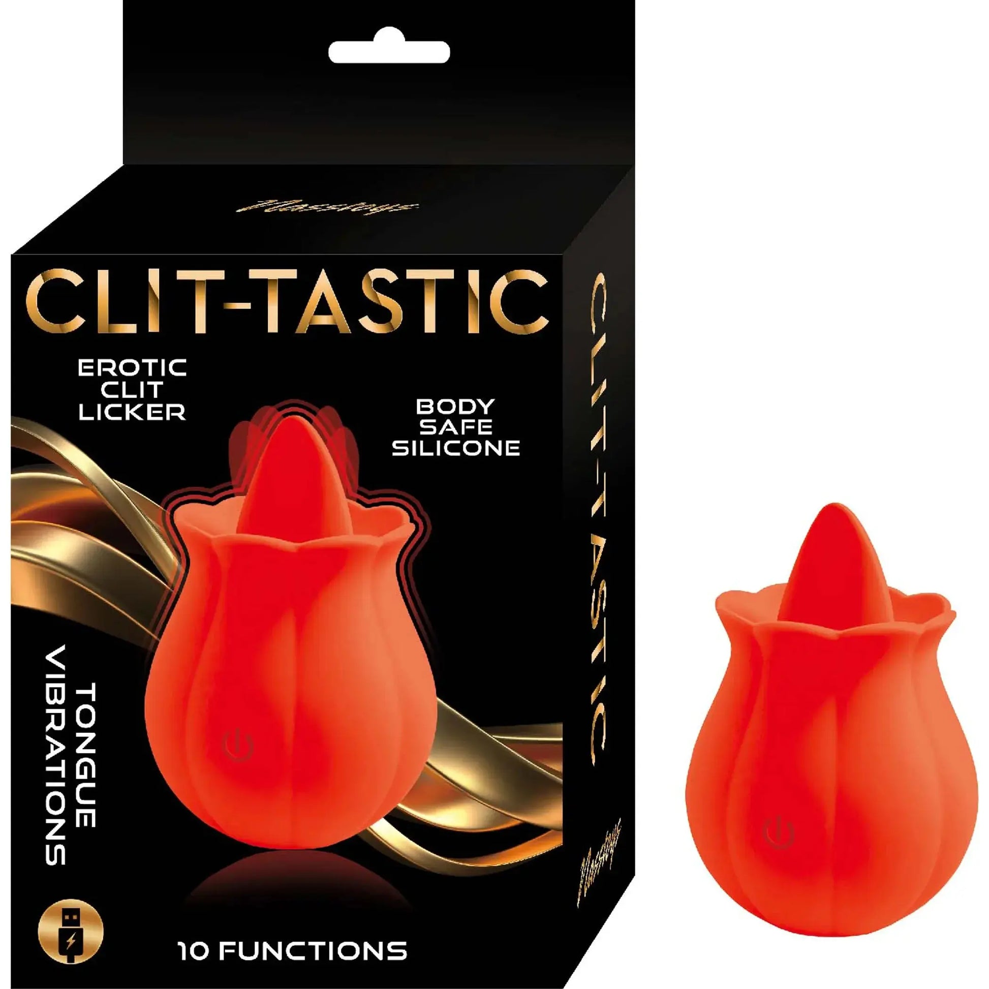 Clit-Tastic Erotic Clit Licker Red Nasstoys