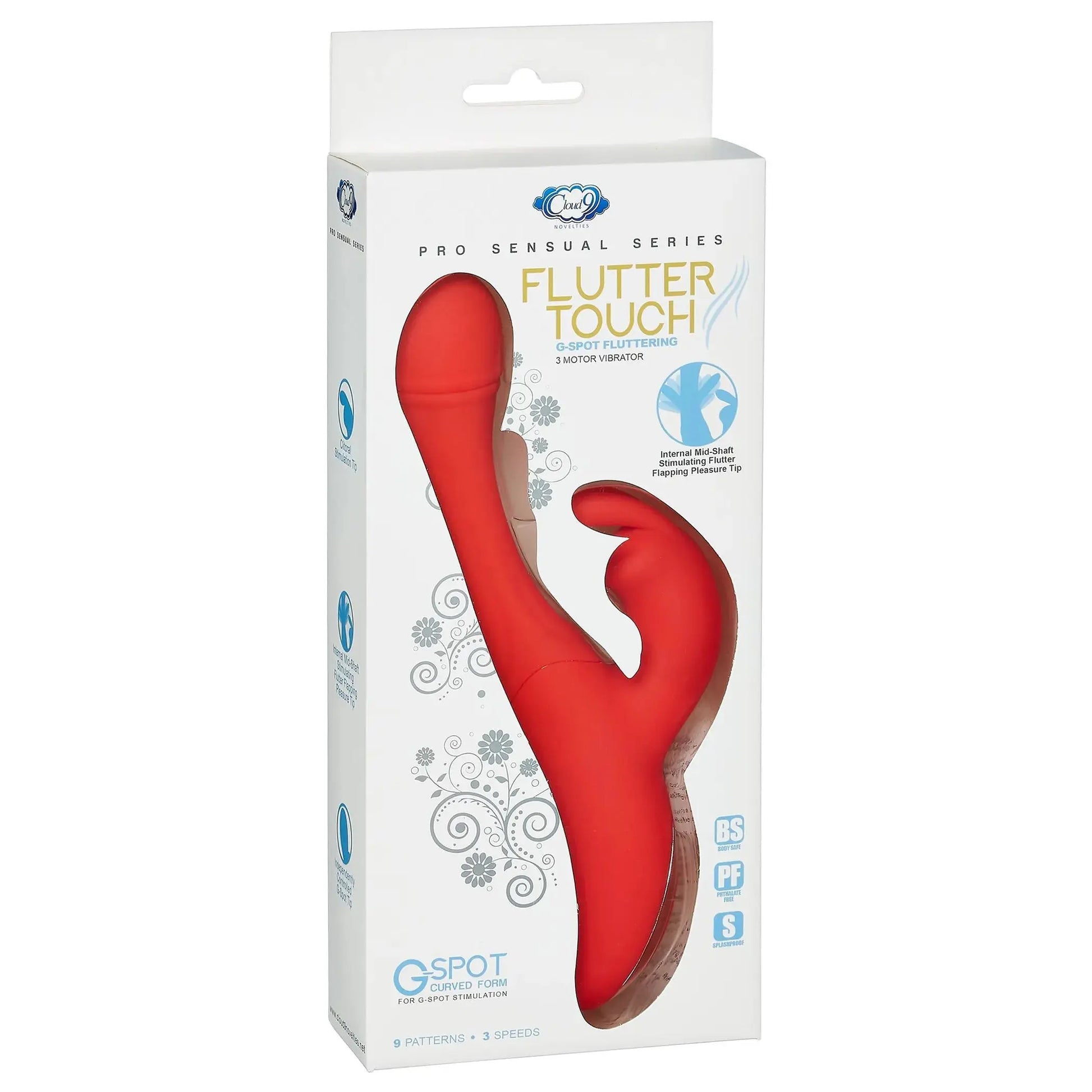 Cloud 9 Flutter Touch Red Cloud 9 Novelties