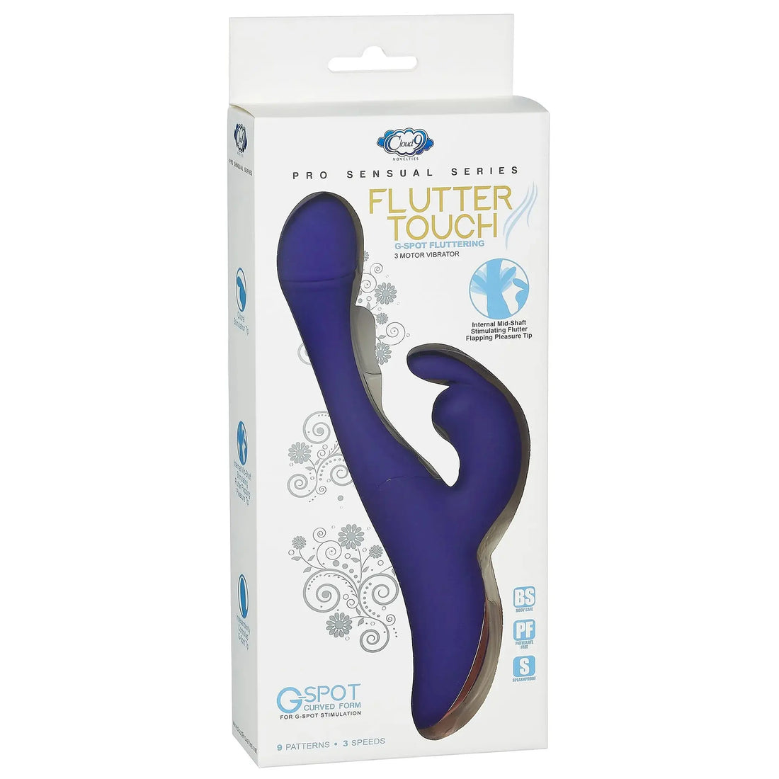 Cloud 9 Flutter Touch Violet Cloud 9 Novelties
